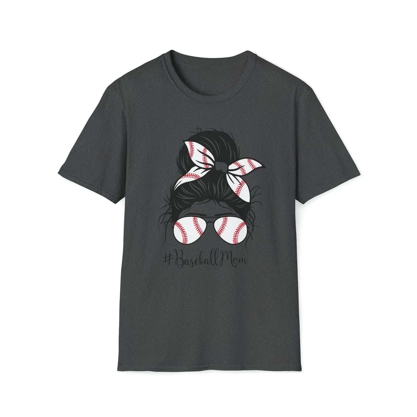 Baseball Mom - Unisex Softstyle T-Shirt