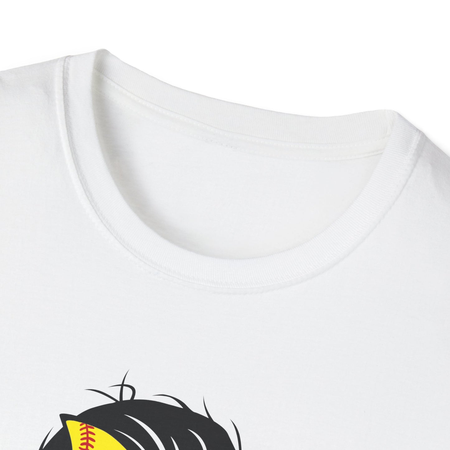 Softball Mom - Unisex Softstyle T-Shirt