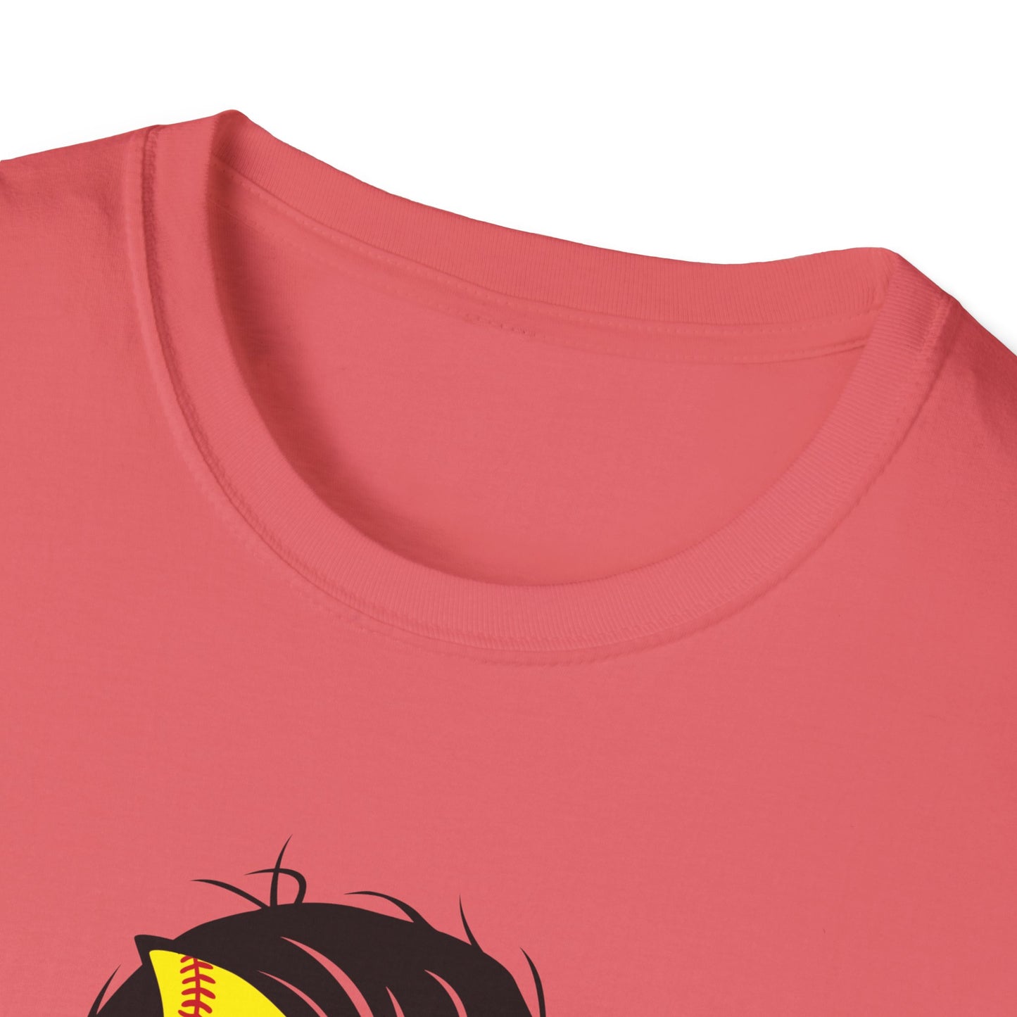 Softball Mom - Unisex Softstyle T-Shirt