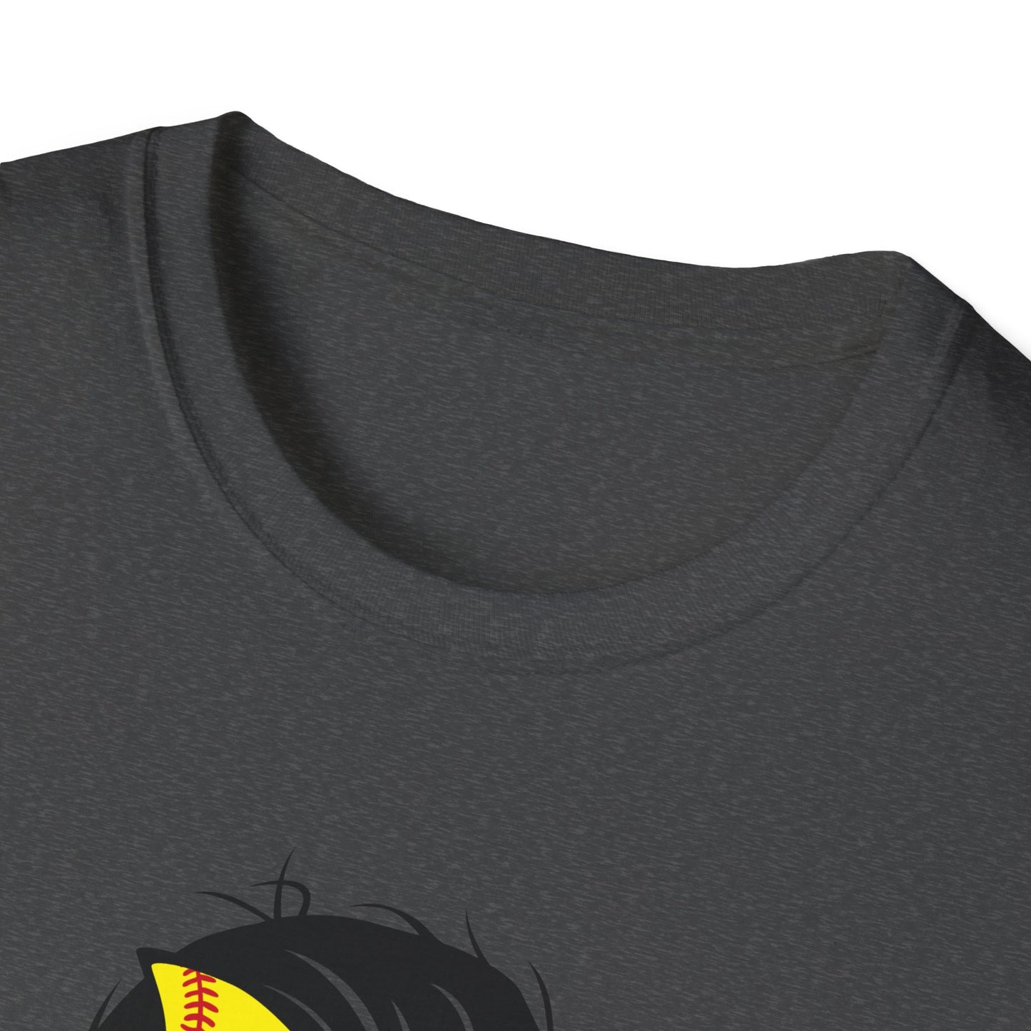 Softball Mom - Unisex Softstyle T-Shirt