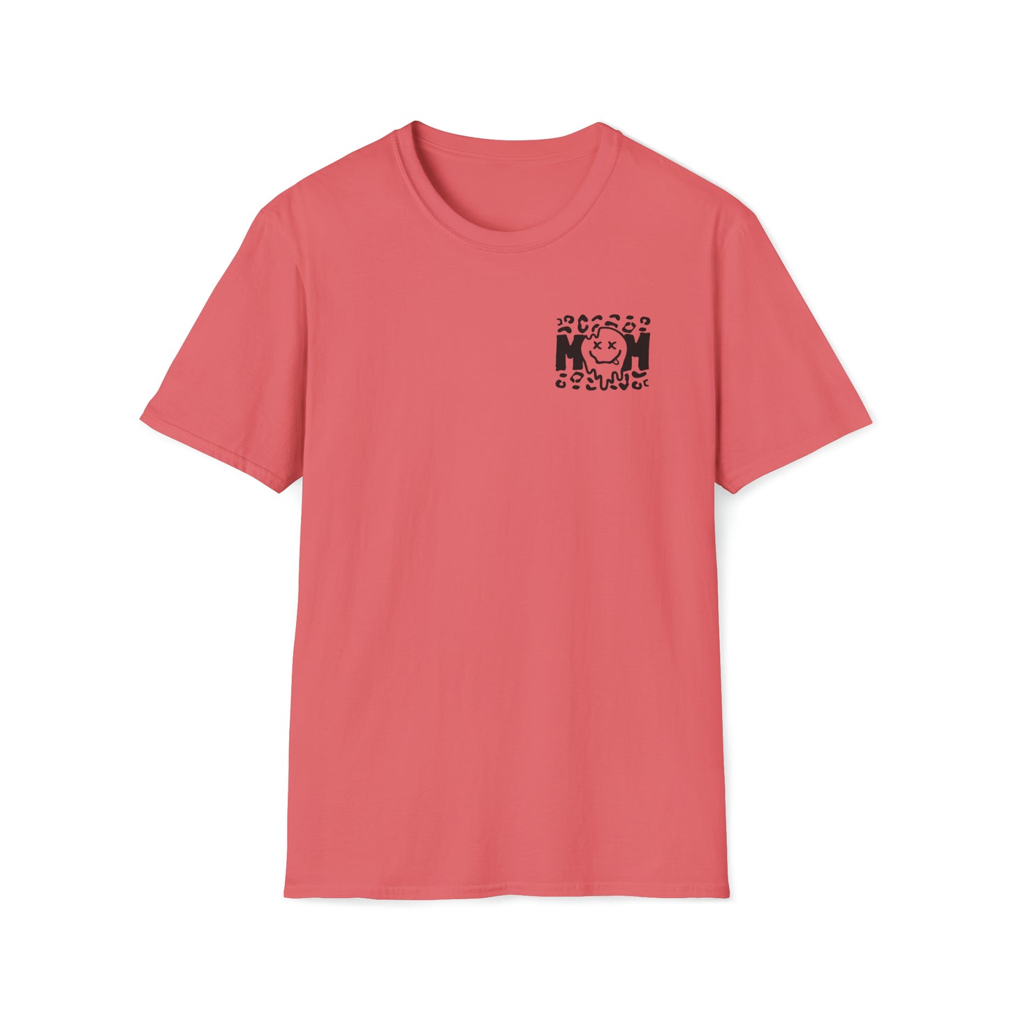 Overstimulated Mom Print - Unisex Softstyle T-Shirt