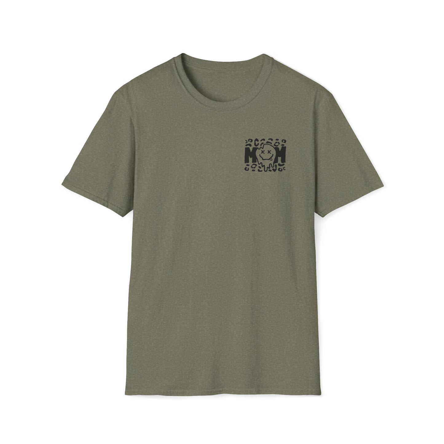 Overstimulated Mom Print - Unisex Softstyle T-Shirt