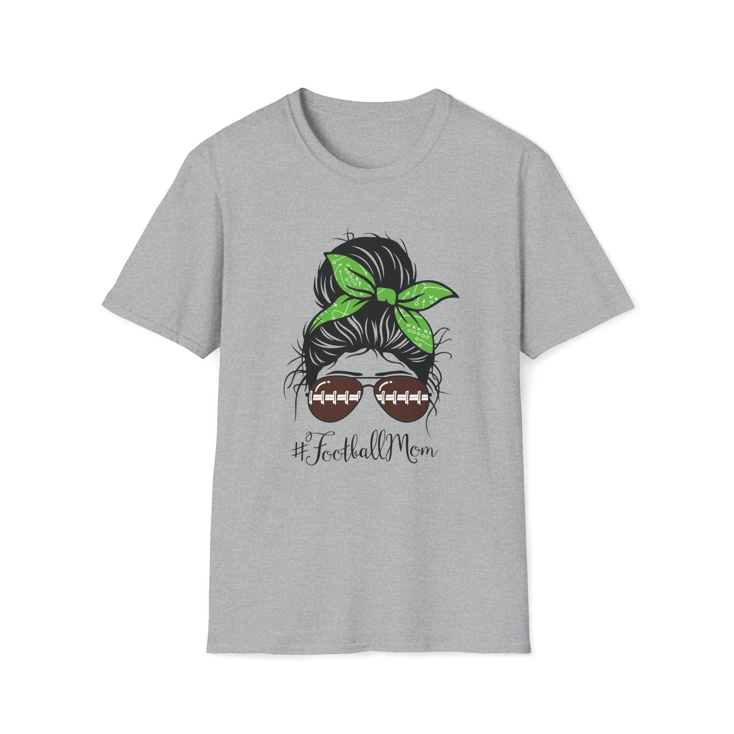 Football Mom - Unisex Softstyle T-Shirt