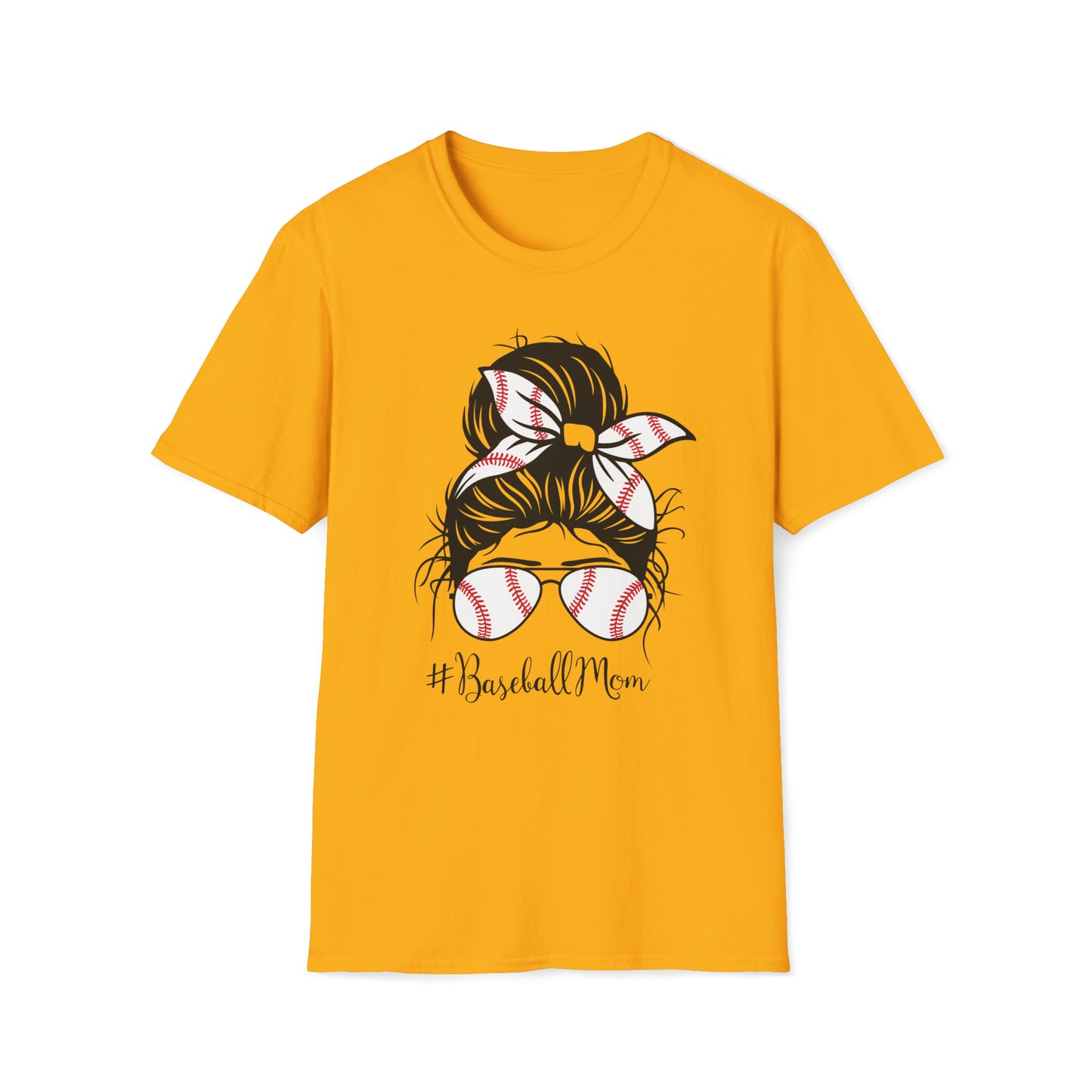 Baseball Mom - Unisex Softstyle T-Shirt