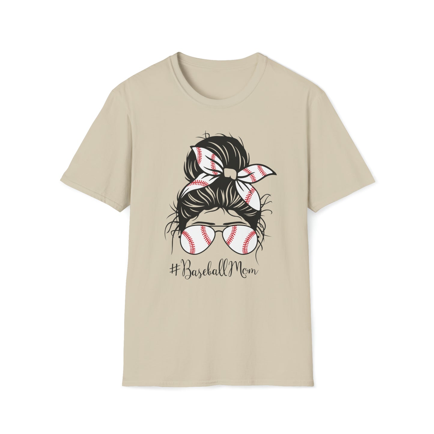 Baseball Mom - Unisex Softstyle T-Shirt