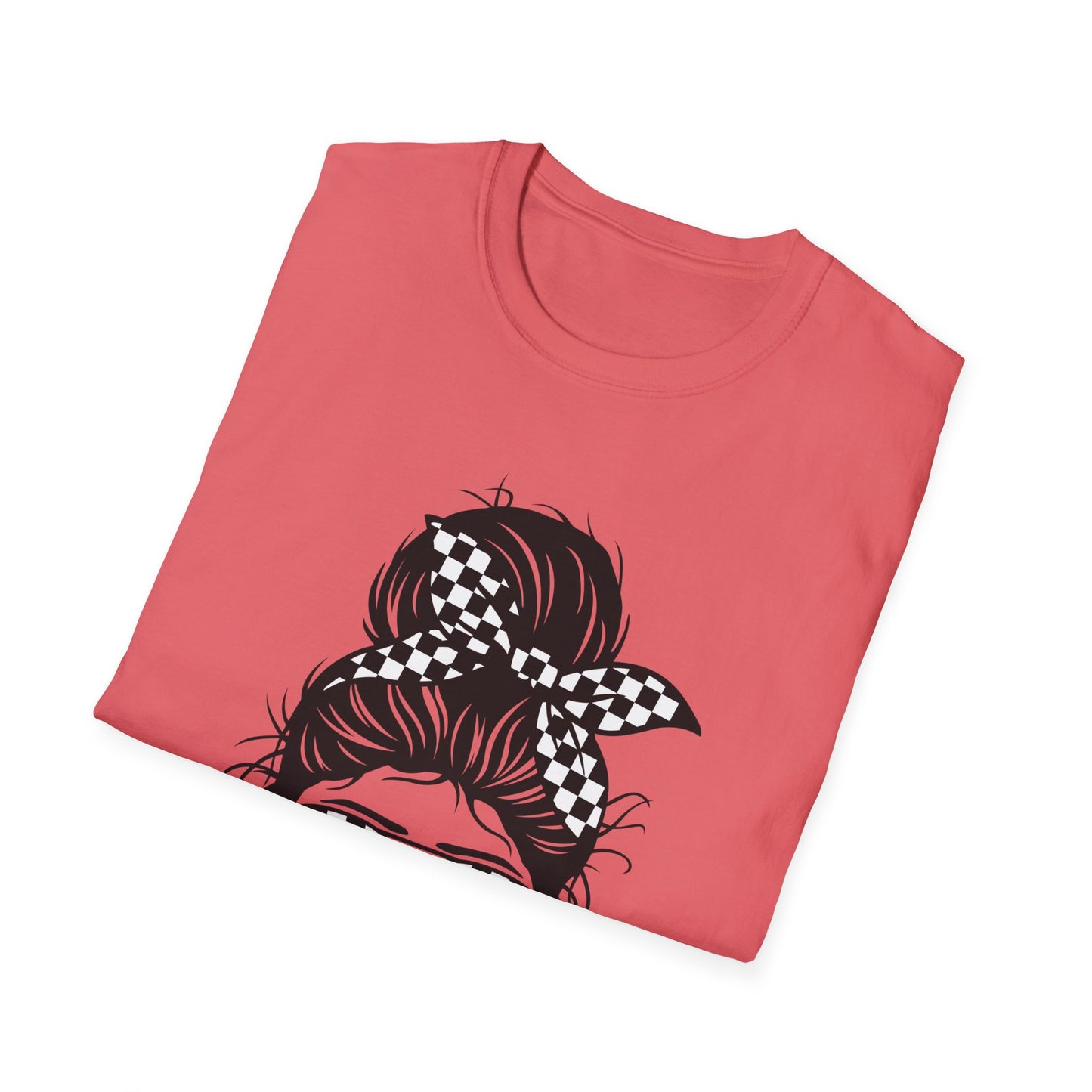 Racing Mom - Unisex Softstyle T-Shirt