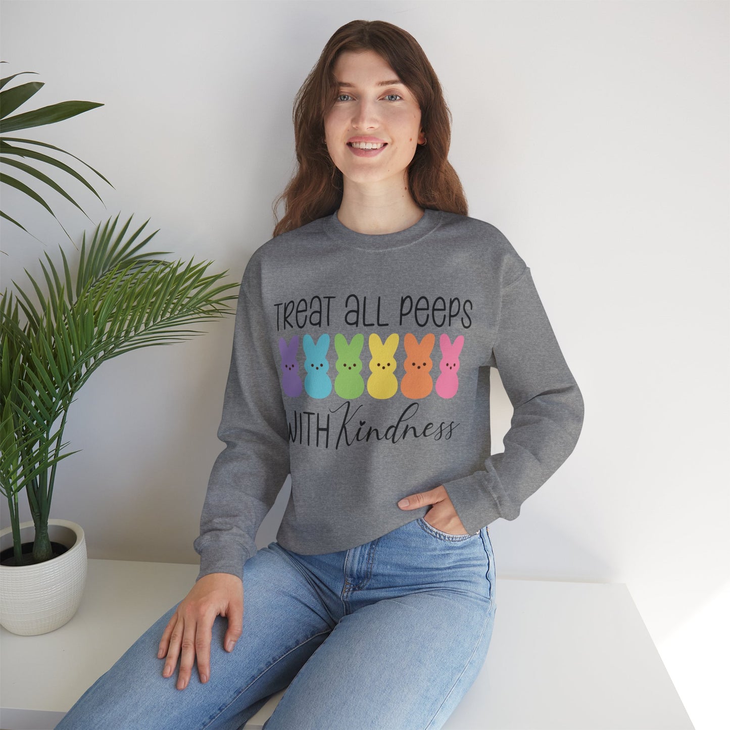 Treat Peeps with KINDNESS - Crewneck Sweatshirt