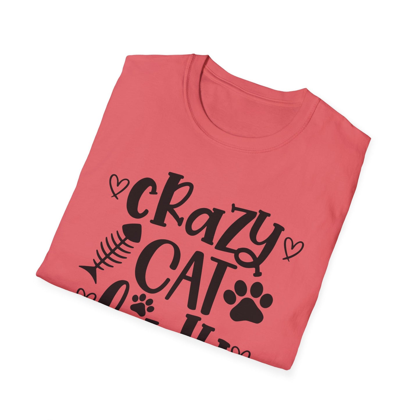 Crazy Cat Lady - Unisex Softstyle T-Shirt