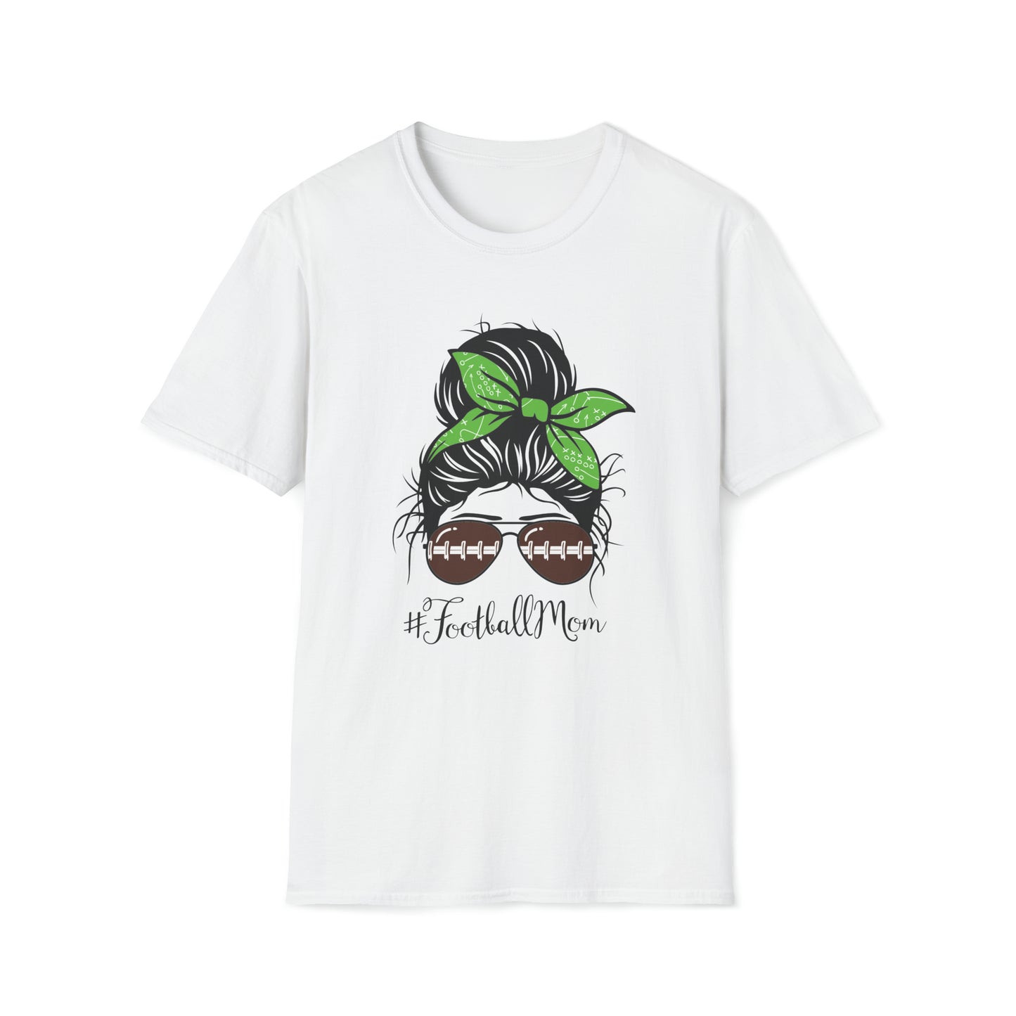 Football Mom - Unisex Softstyle T-Shirt