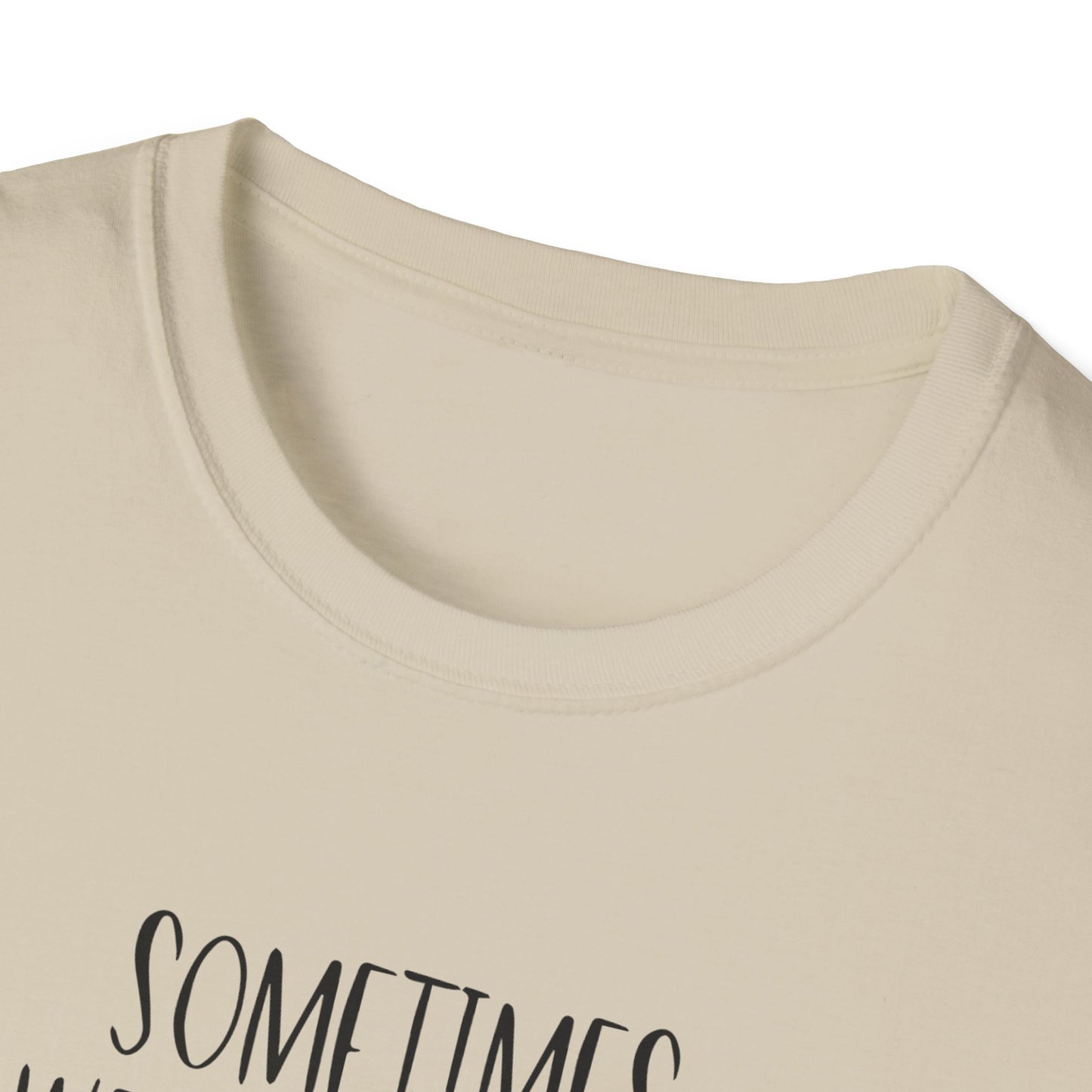 Funny Plant Lover Unisex T-Shirt - sometimes i wet my plants