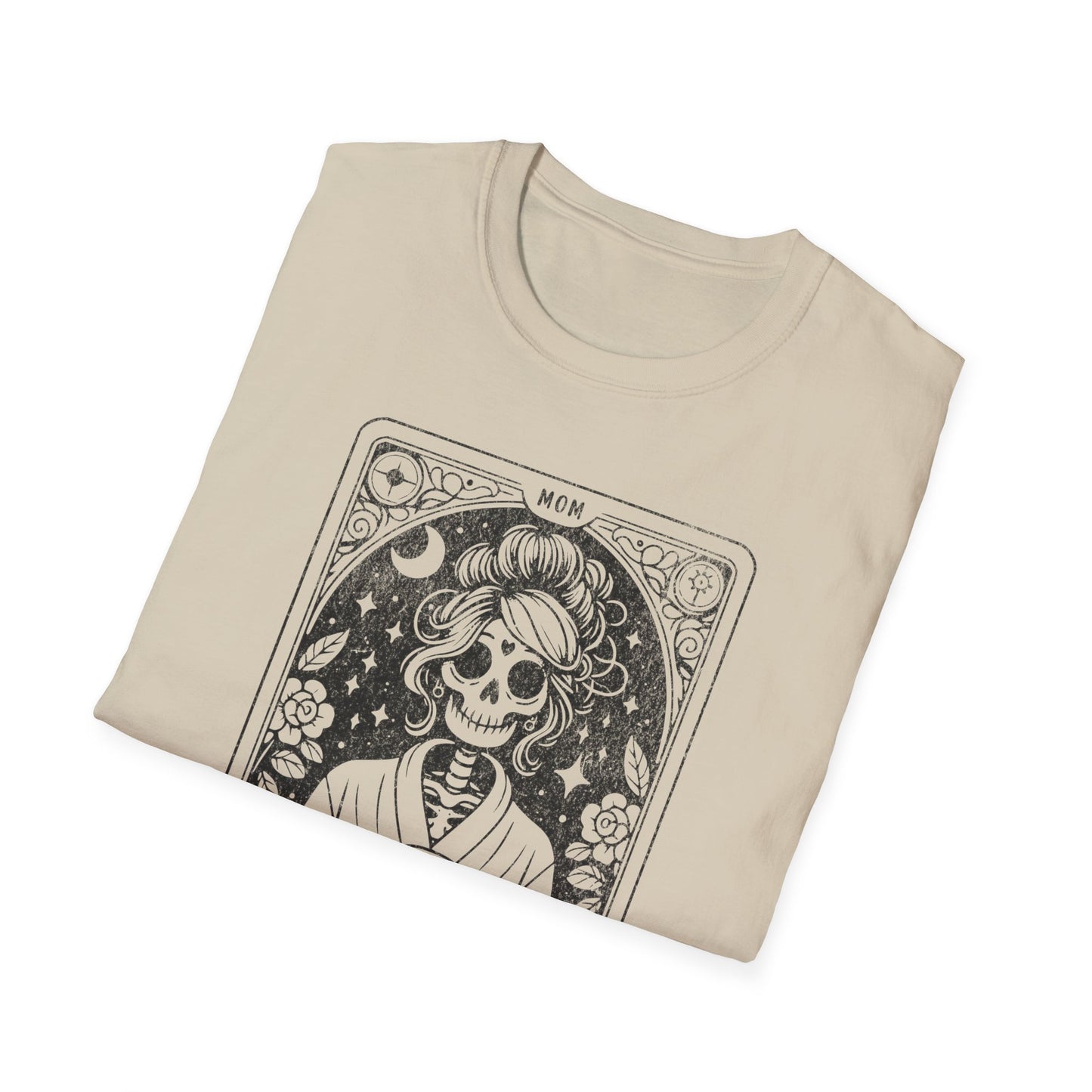 The Mom Tarot Card Distressed - Unisex Softstyle T-Shirt