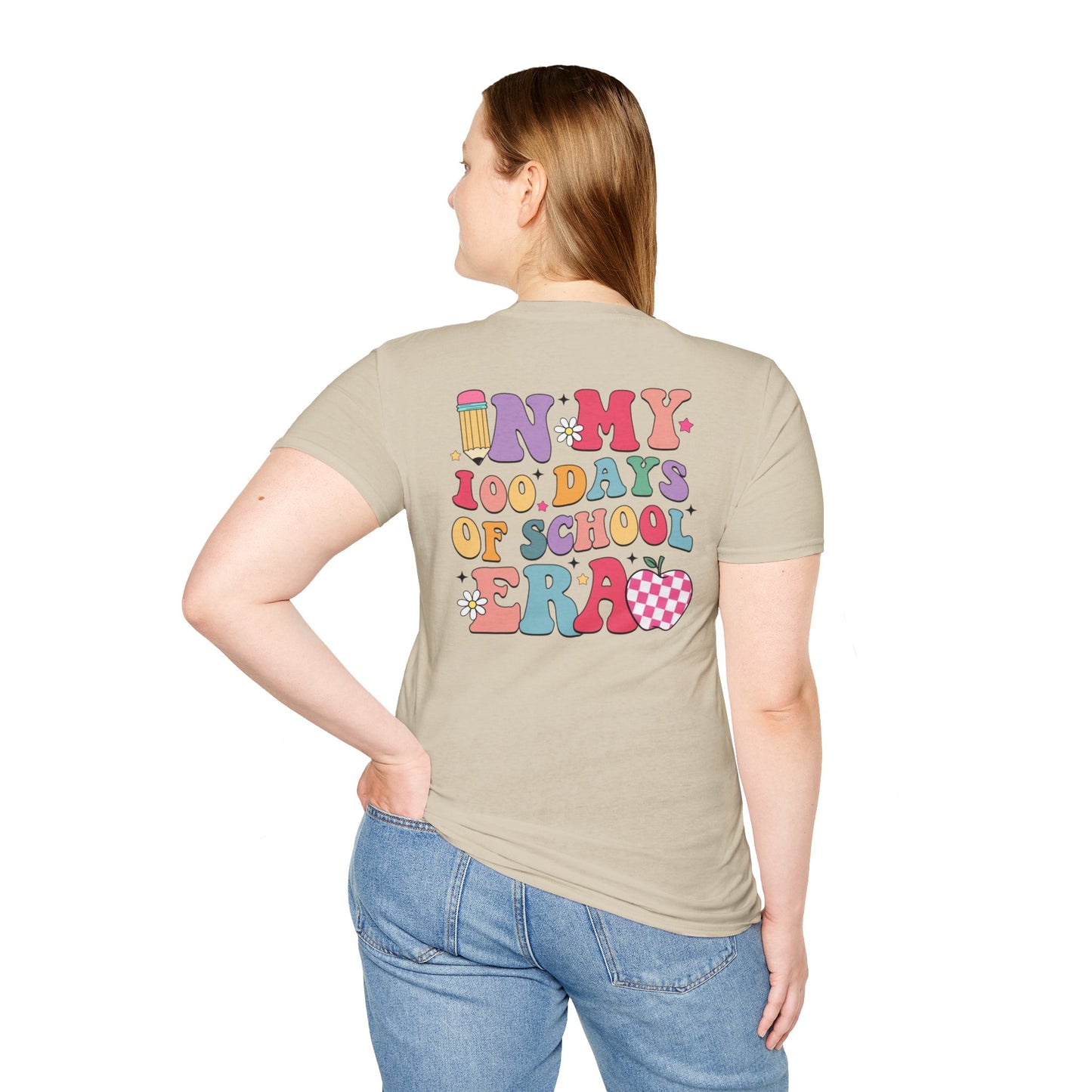 In My 100 Day of School ERA - Unisex Softstyle T-Shirt