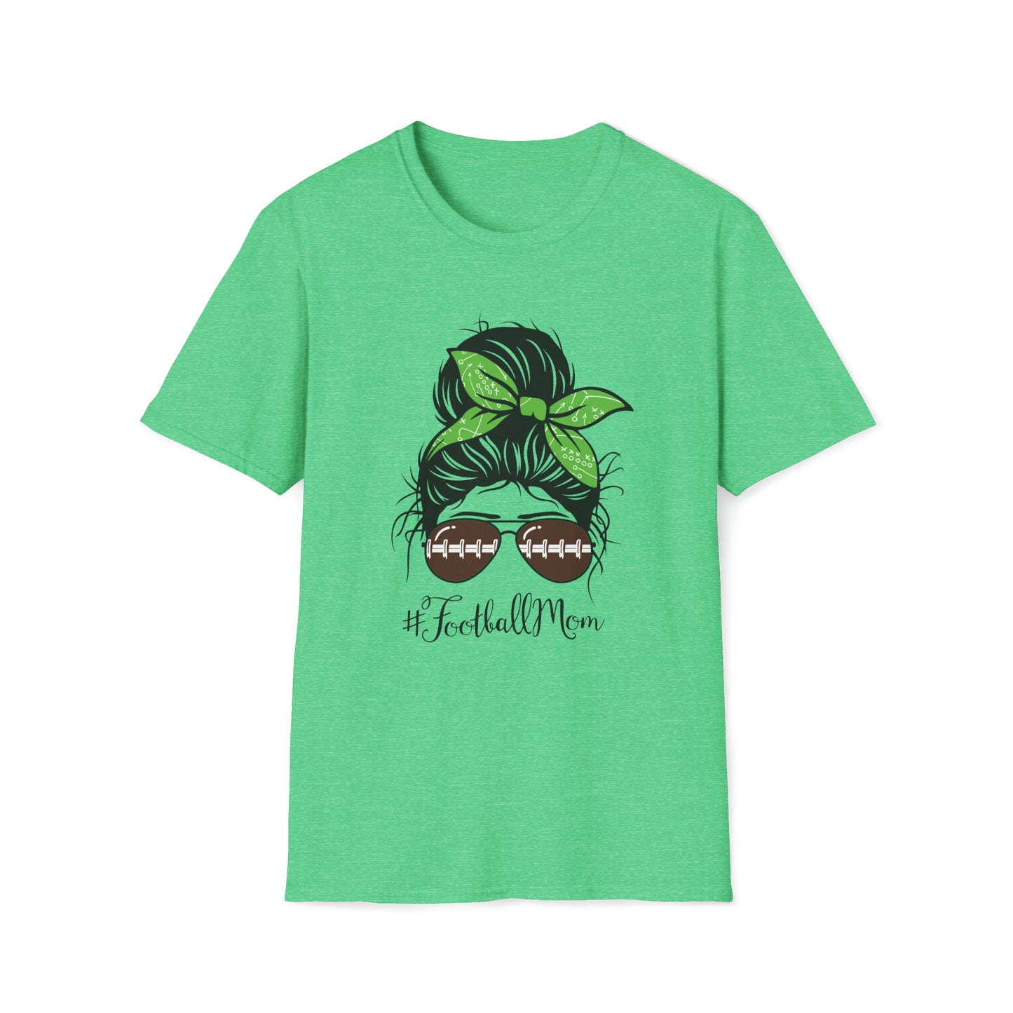 Football Mom - Unisex Softstyle T-Shirt