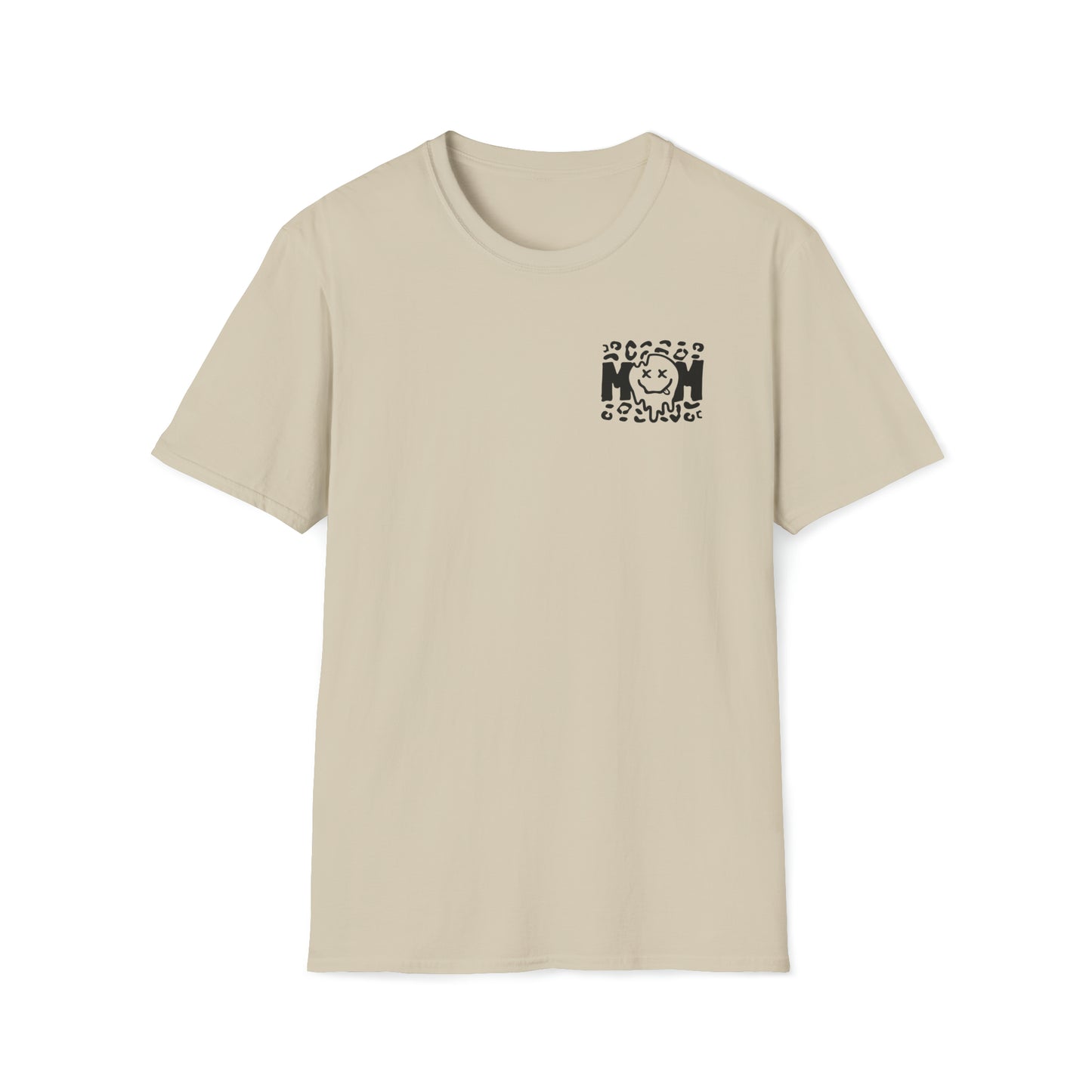 Overstimulated Mom Print - Unisex Softstyle T-Shirt