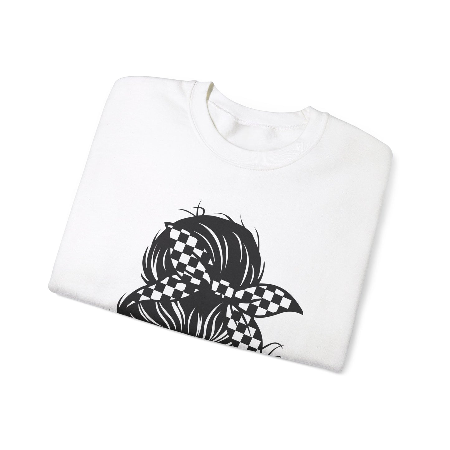 Racing Mom - Crewneck Sweatshirt