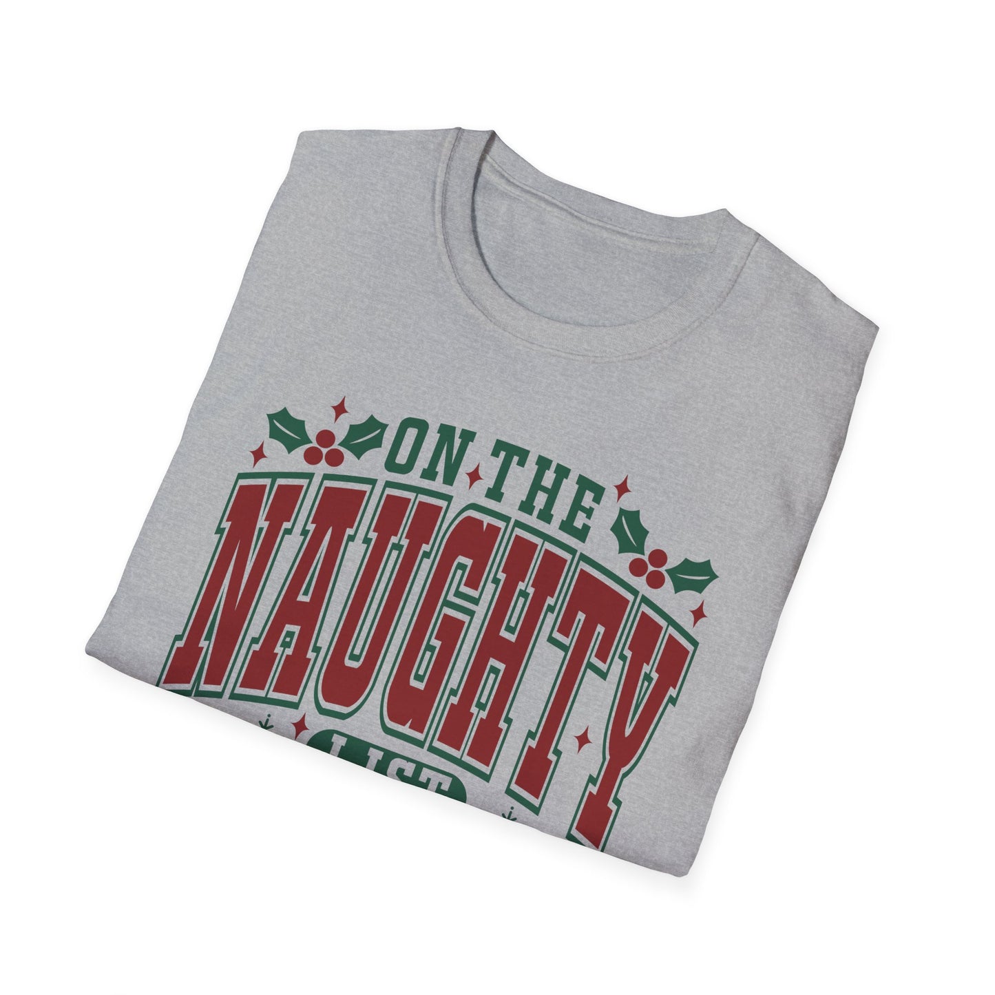 On the Naughty List - Unisex Softstyle T-Shirt