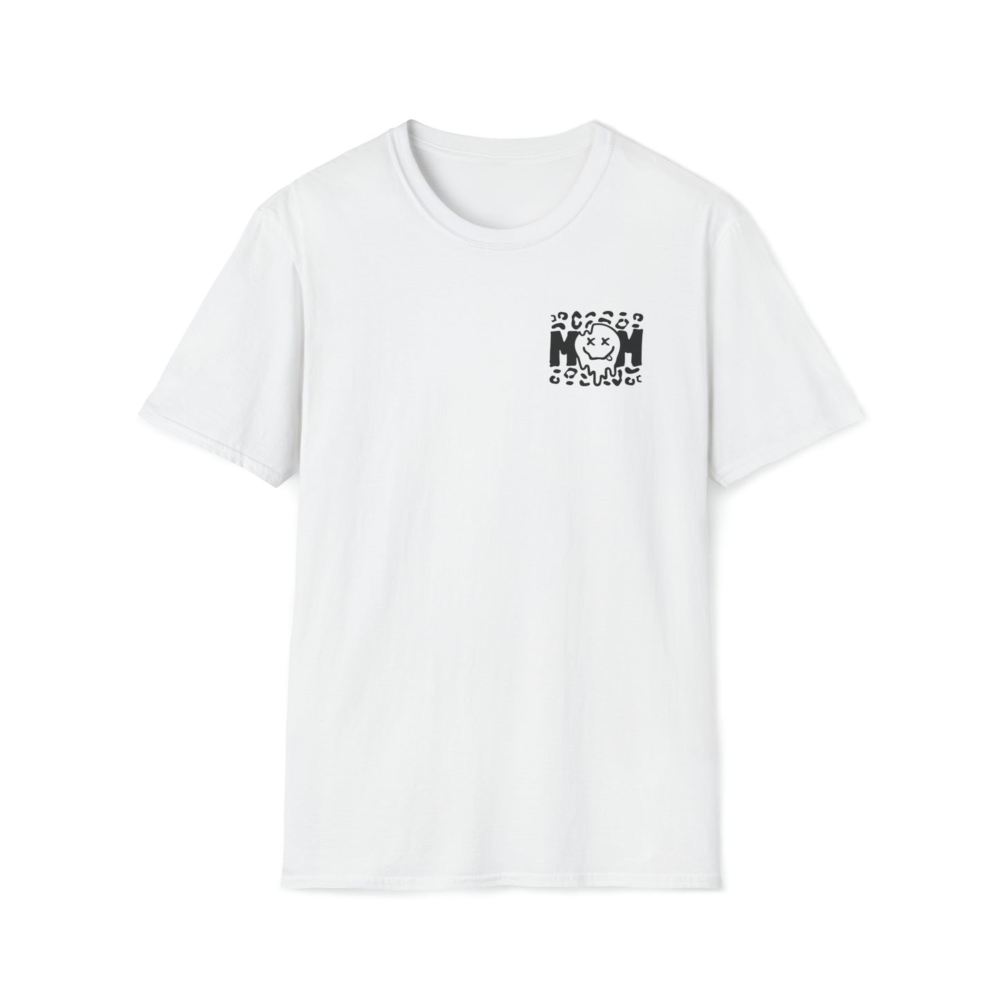 Overstimulated Mom Print - Unisex Softstyle T-Shirt