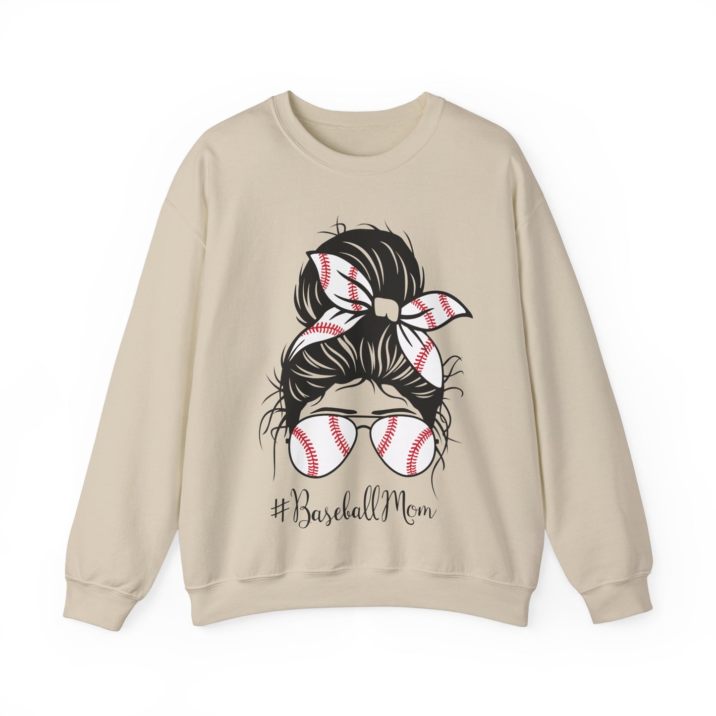 Baseball Mom - Crewneck Sweatshirt