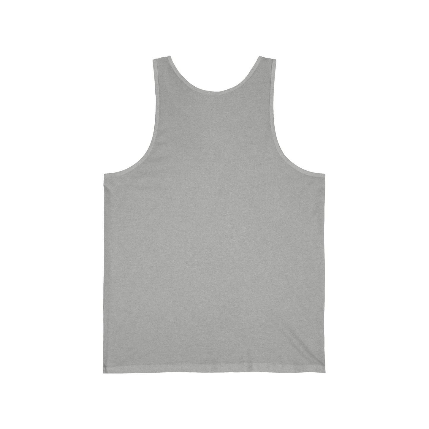 Red White & Blue Messy Bun - Unisex Jersey Tank
