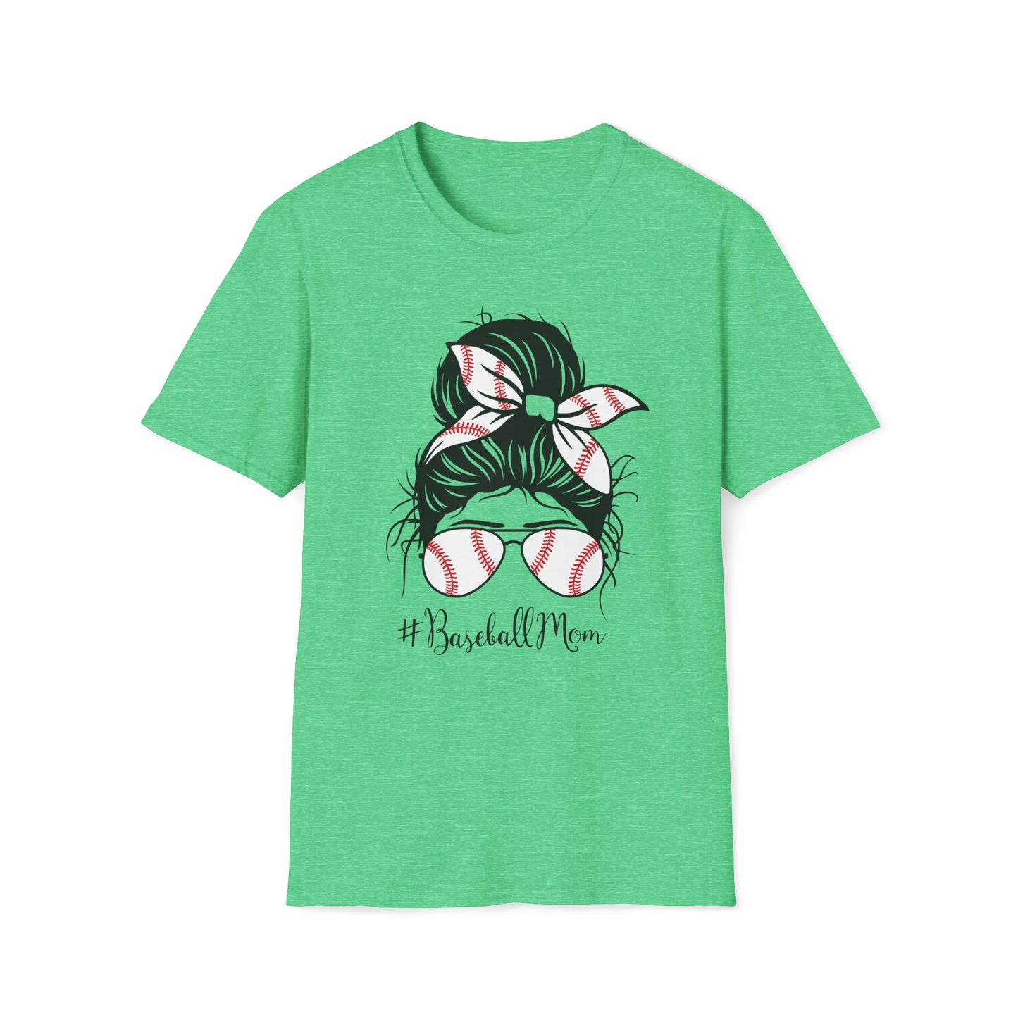 Baseball Mom - Unisex Softstyle T-Shirt