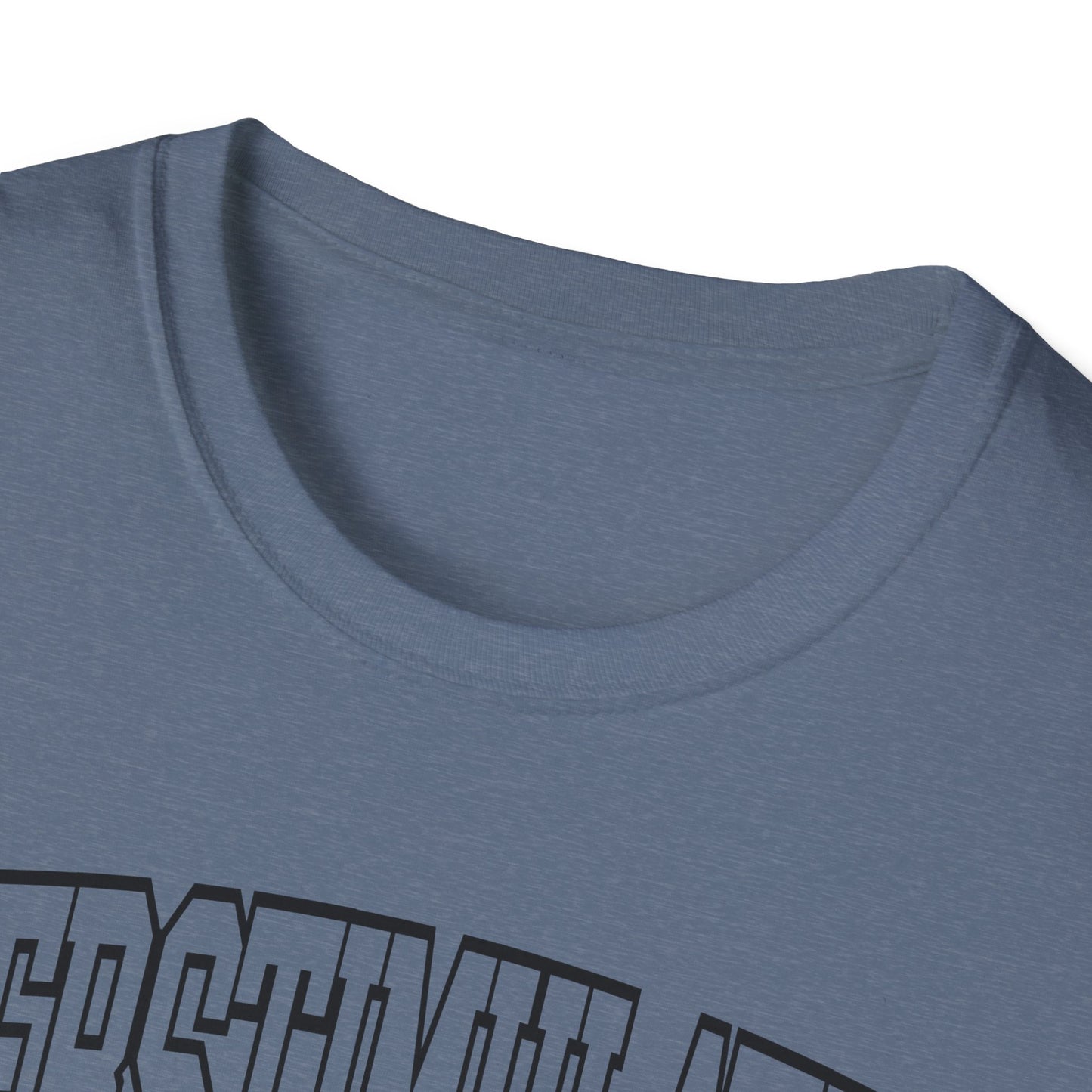 OVERSTIMULATED UNIVERSITY - Unisex Softstyle T-Shirt