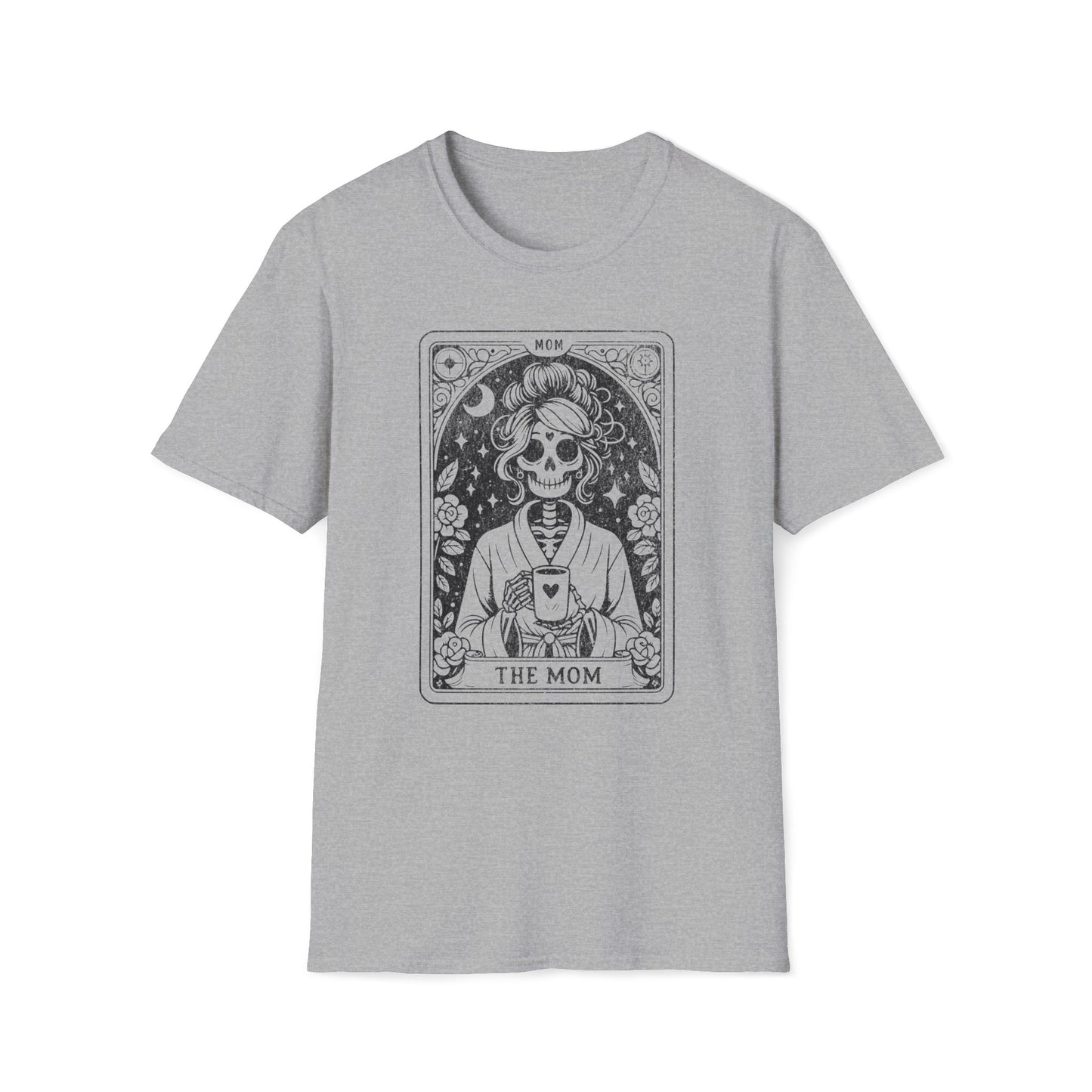 The Mom Tarot Card Distressed - Unisex Softstyle T-Shirt