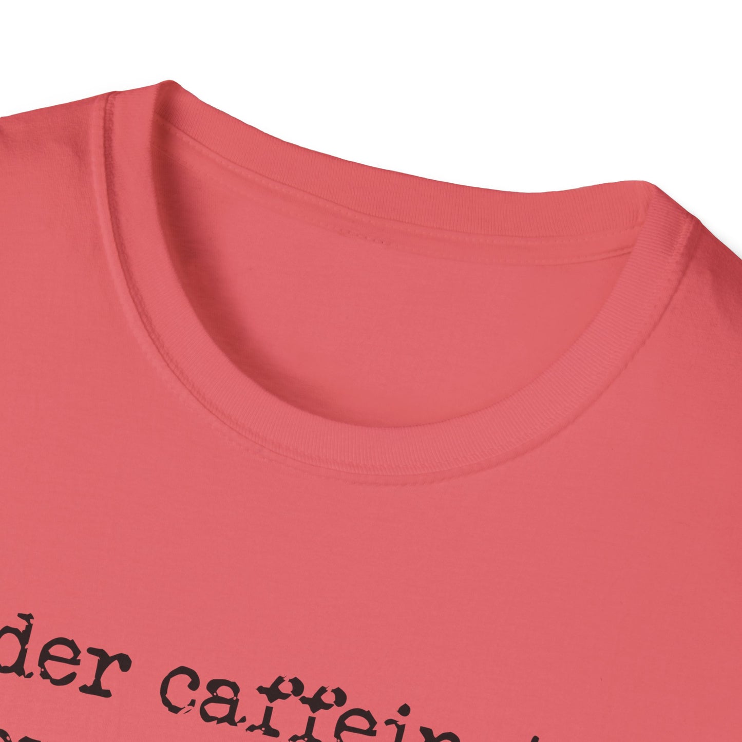 Overstimulated & Undercaffeinated - Unisex Softstyle T-Shirt