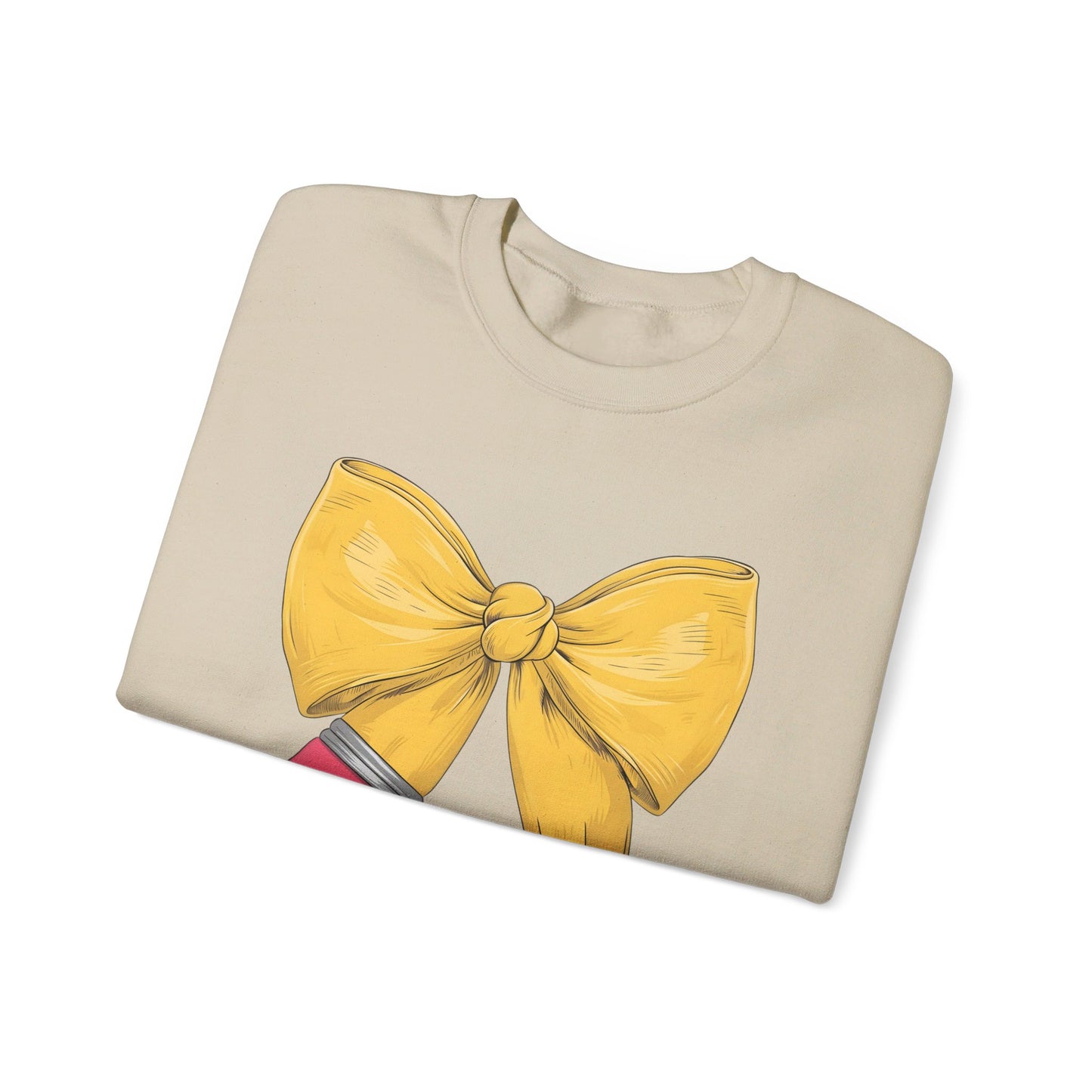 Pencil Bow - Crewneck Sweatshirt