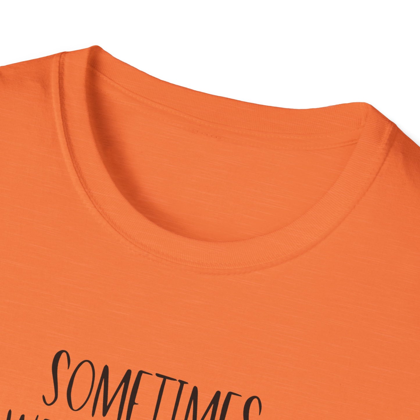 Funny Plant Lover Unisex T-Shirt - sometimes i wet my plants