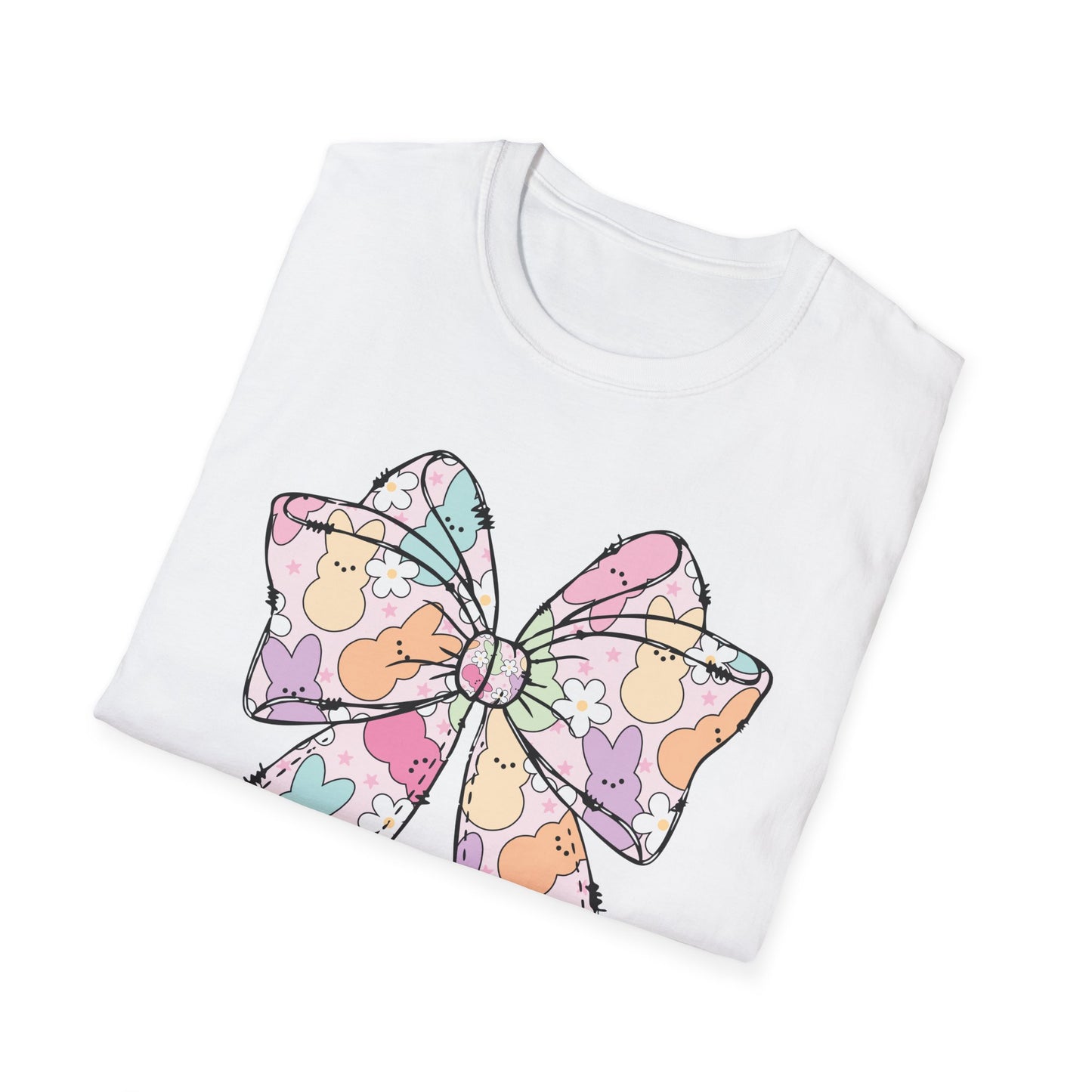 Peep Bow - Unisex Softstyle T-Shirt