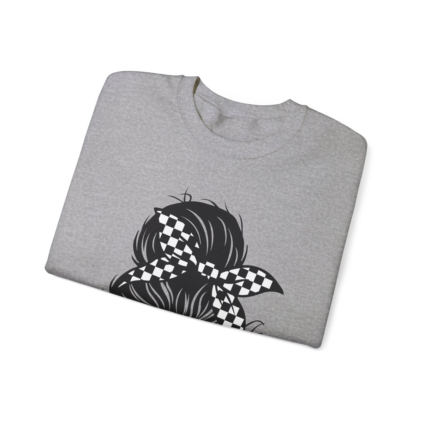 Racing Mom - Crewneck Sweatshirt