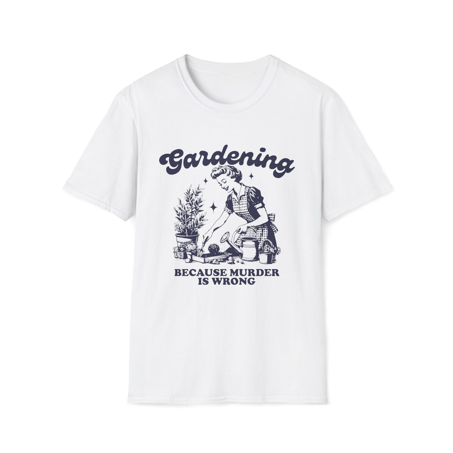 Gardening T-Shirt - Unisex Softstyle Tee