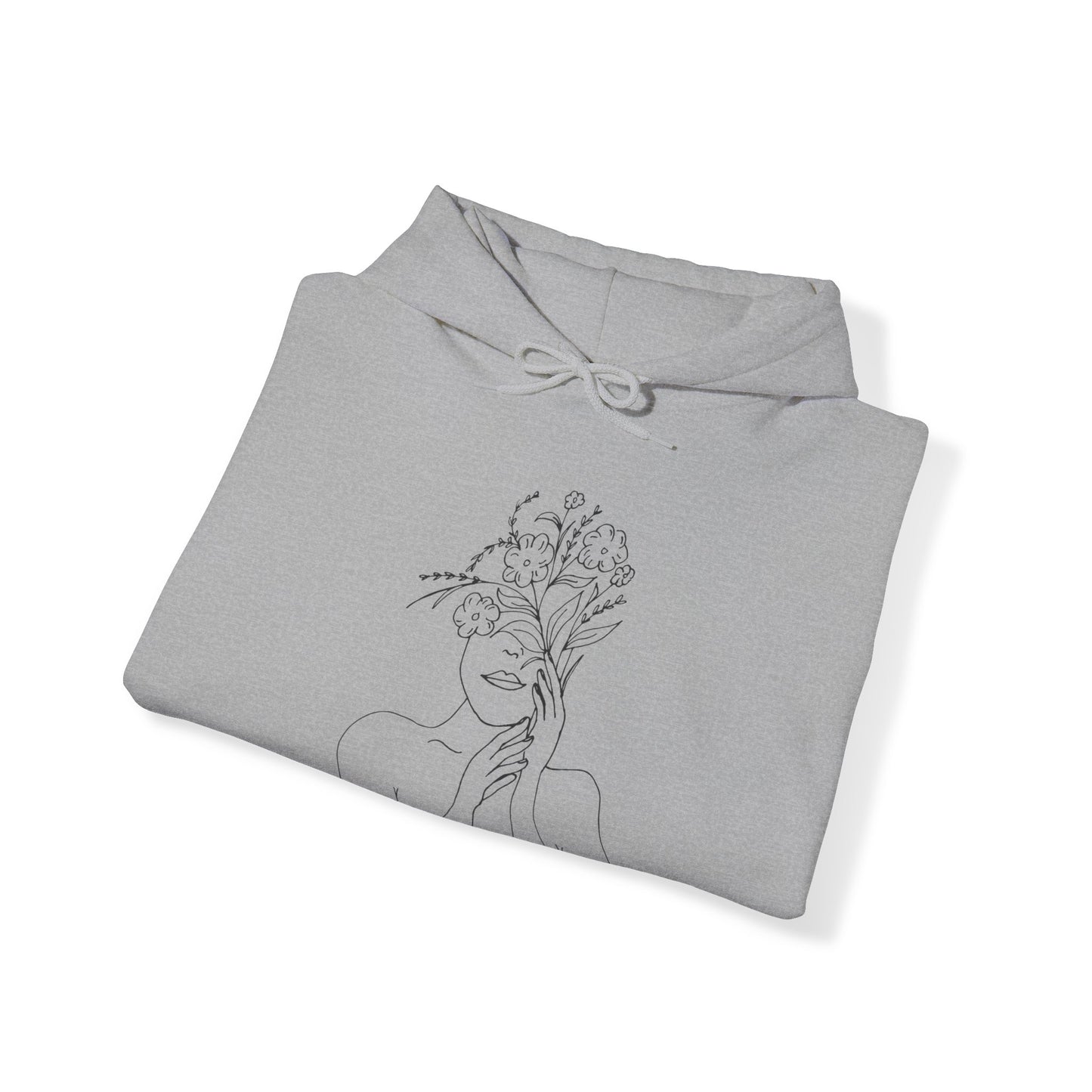 Blooming Thoughts - Hooded Sweatshirt