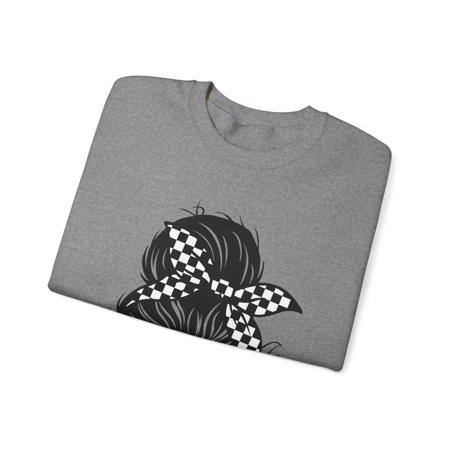 Racing Mom - Crewneck Sweatshirt