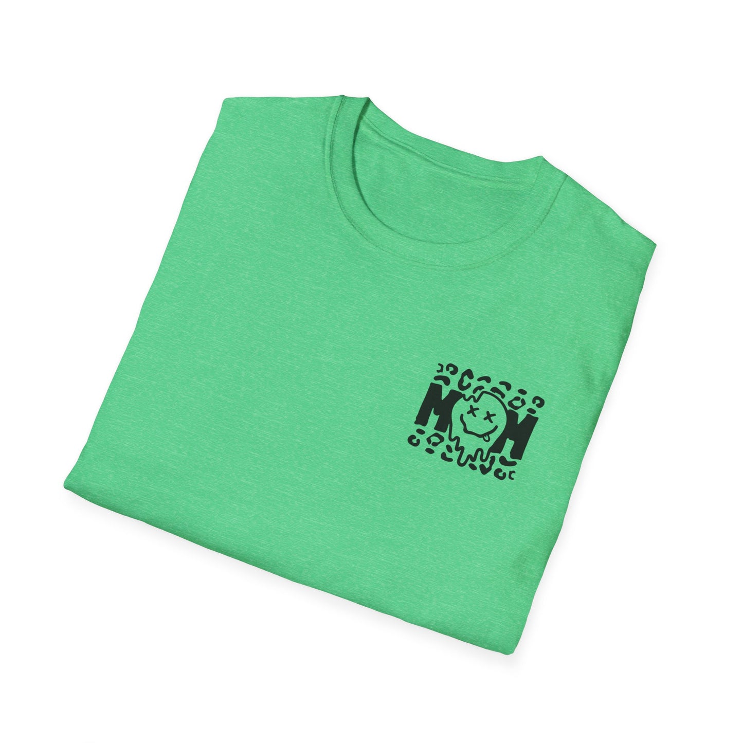 Overstimulated Mom Print - Unisex Softstyle T-Shirt