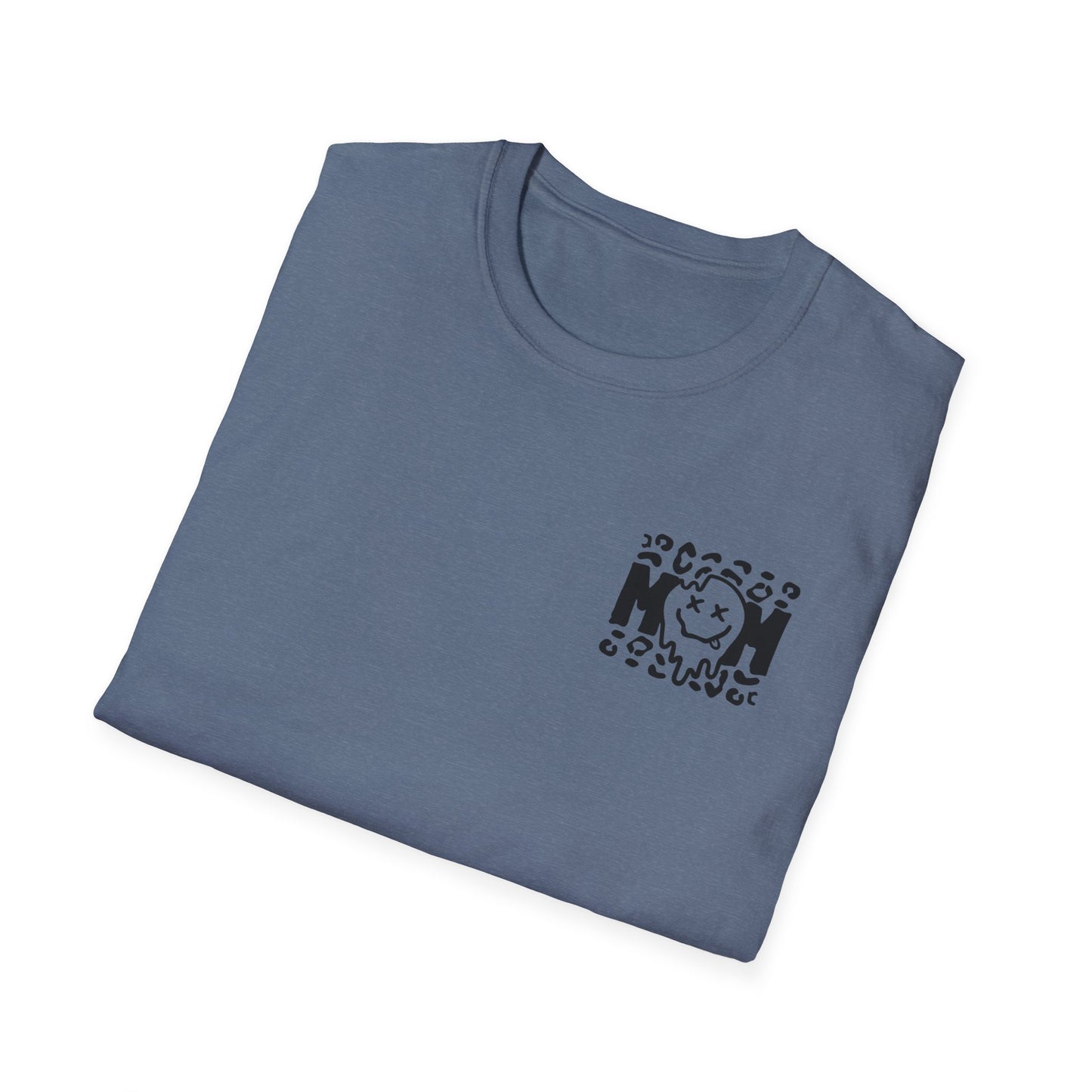 Overstimulated Mom Print - Unisex Softstyle T-Shirt
