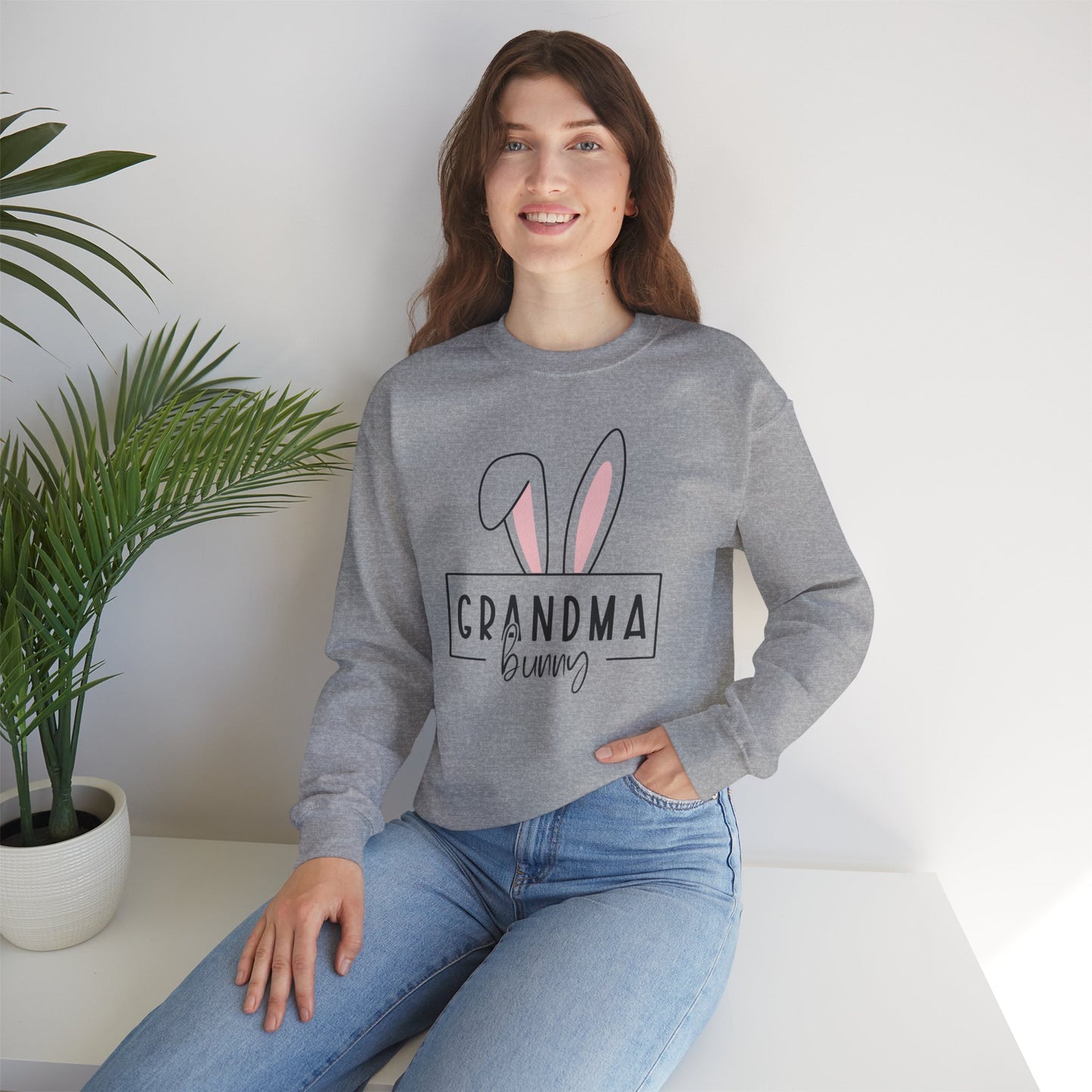 Grandma Bunny - Crewneck Sweatshirt