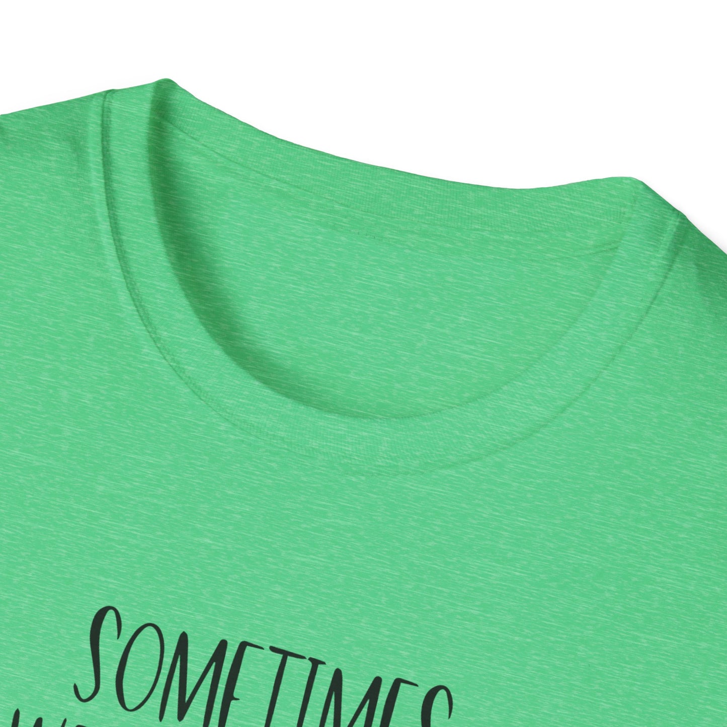 Funny Plant Lover Unisex T-Shirt - sometimes i wet my plants