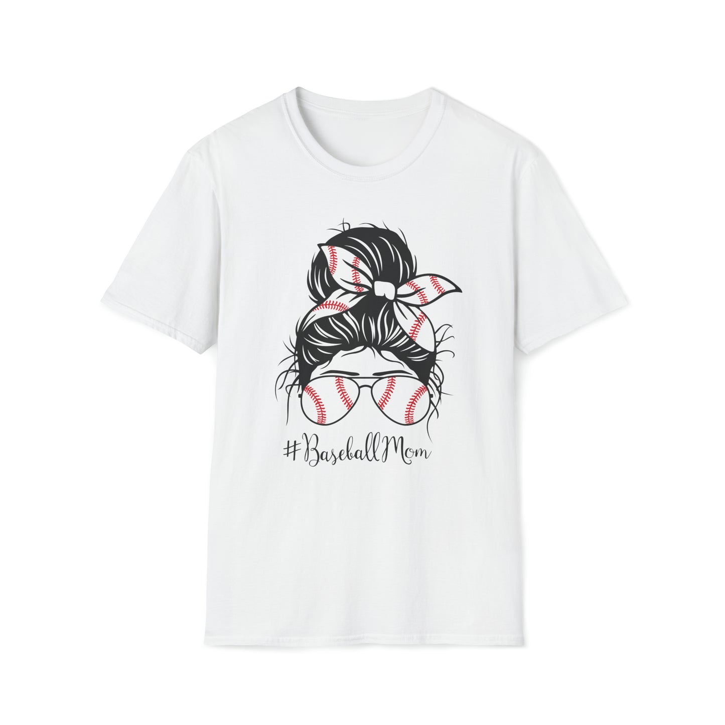 Baseball Mom - Unisex Softstyle T-Shirt