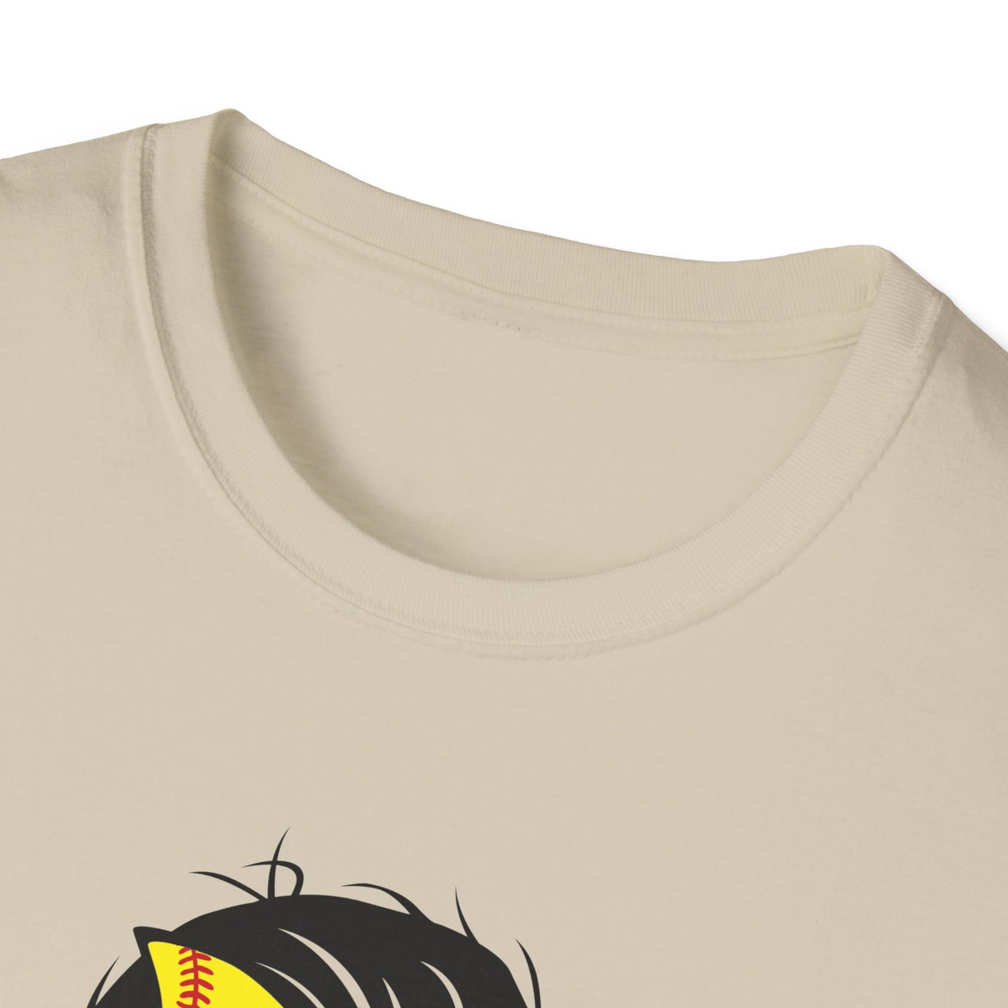 Softball Mom - Unisex Softstyle T-Shirt