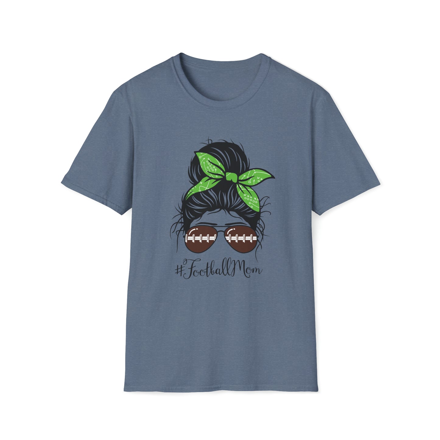 Football Mom - Unisex Softstyle T-Shirt