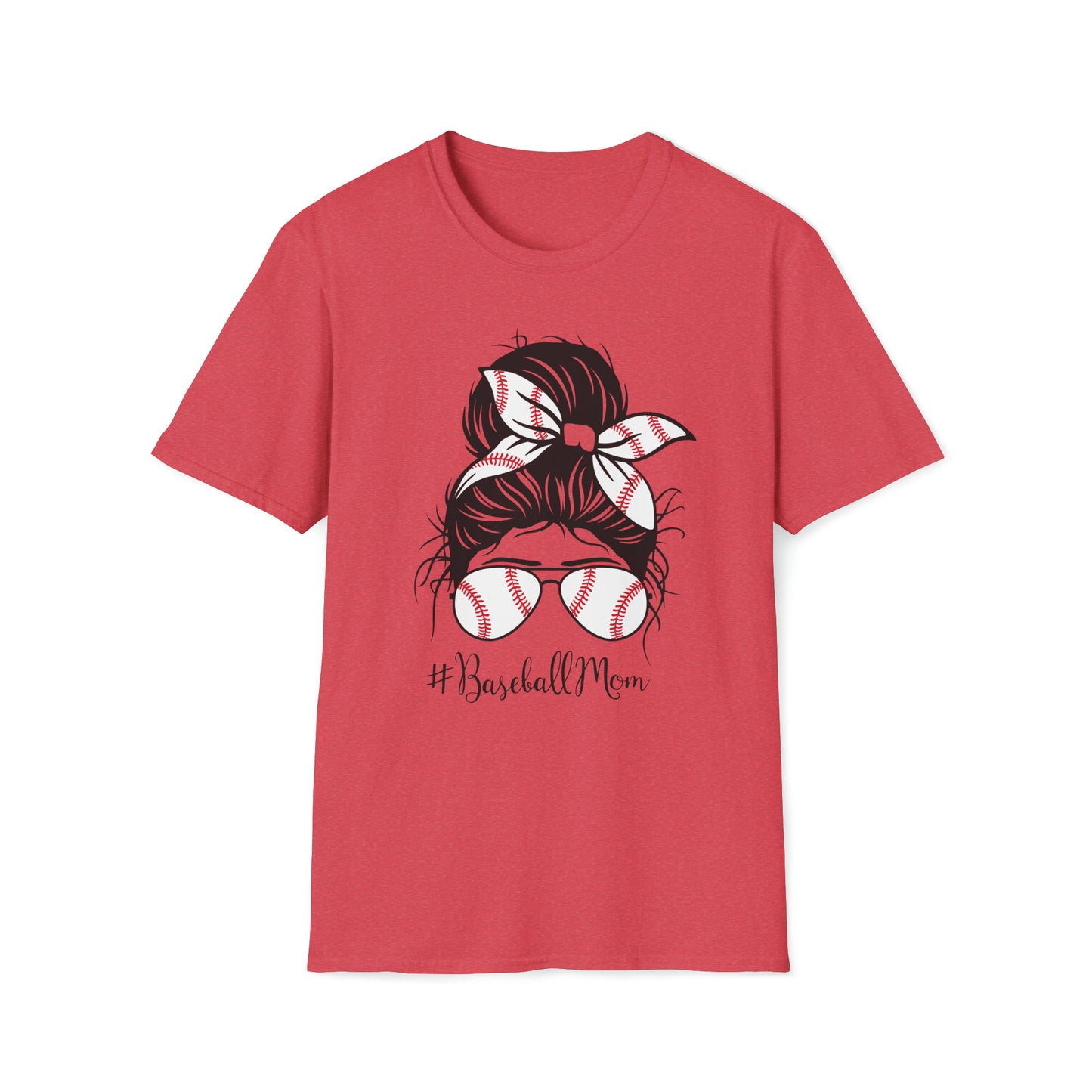 Baseball Mom - Unisex Softstyle T-Shirt