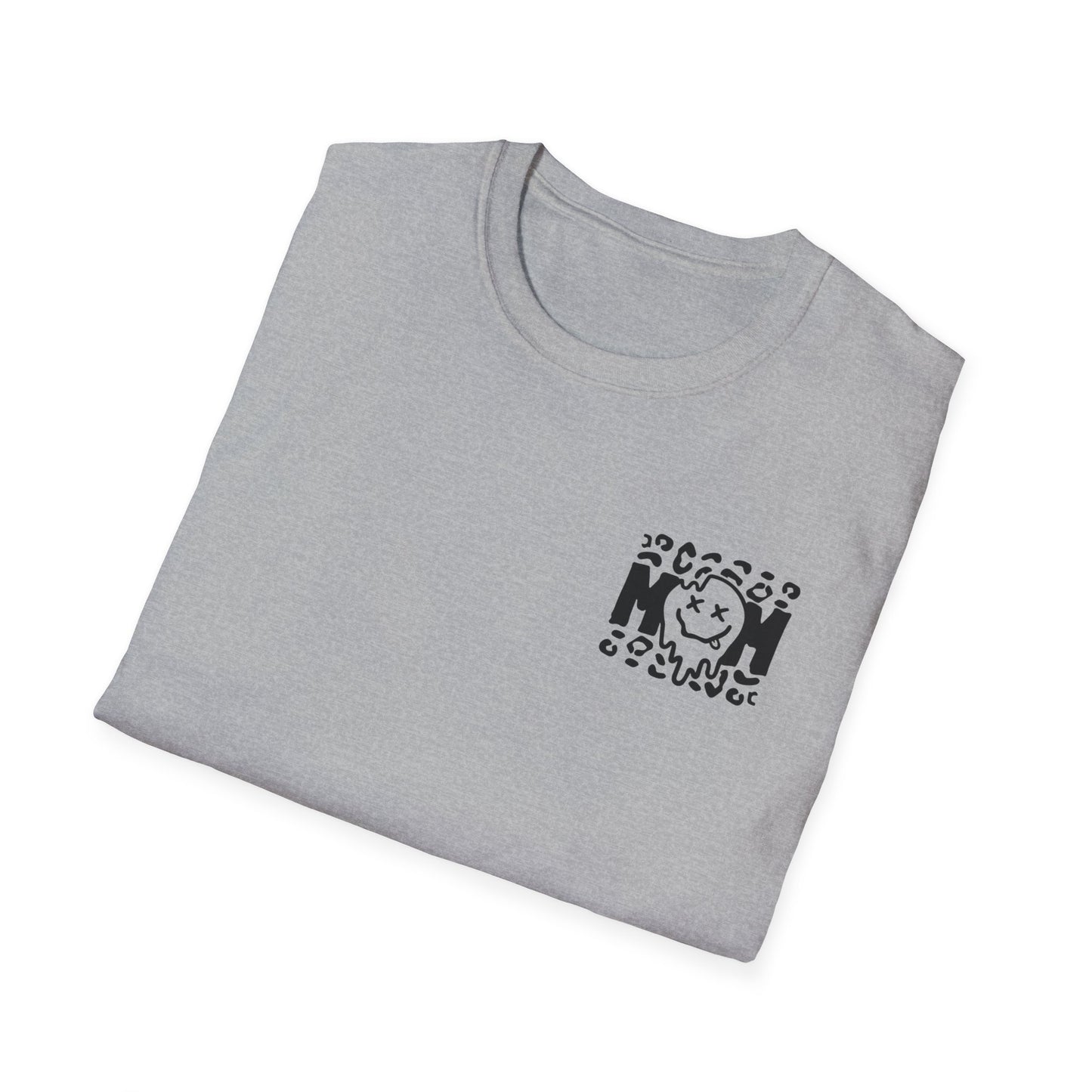 Overstimulated Mom Print - Unisex Softstyle T-Shirt