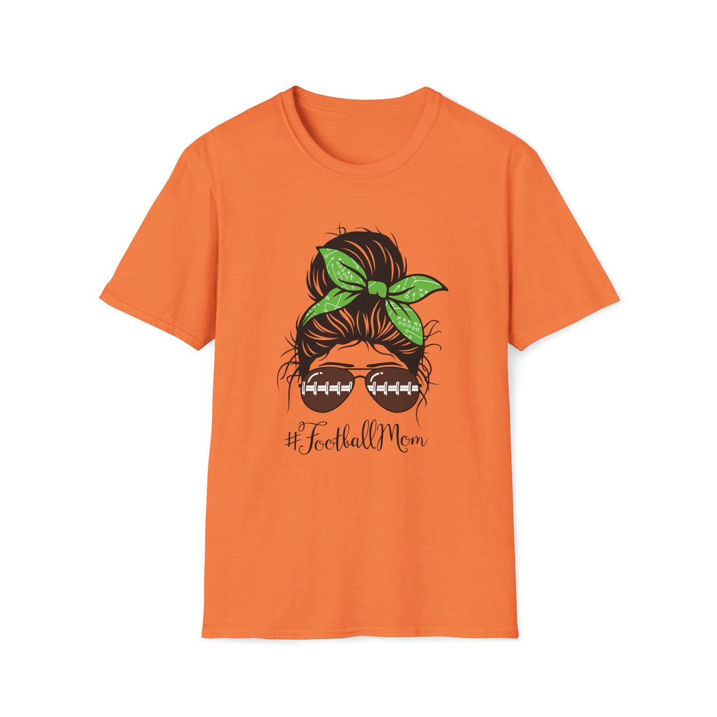 Football Mom - Unisex Softstyle T-Shirt