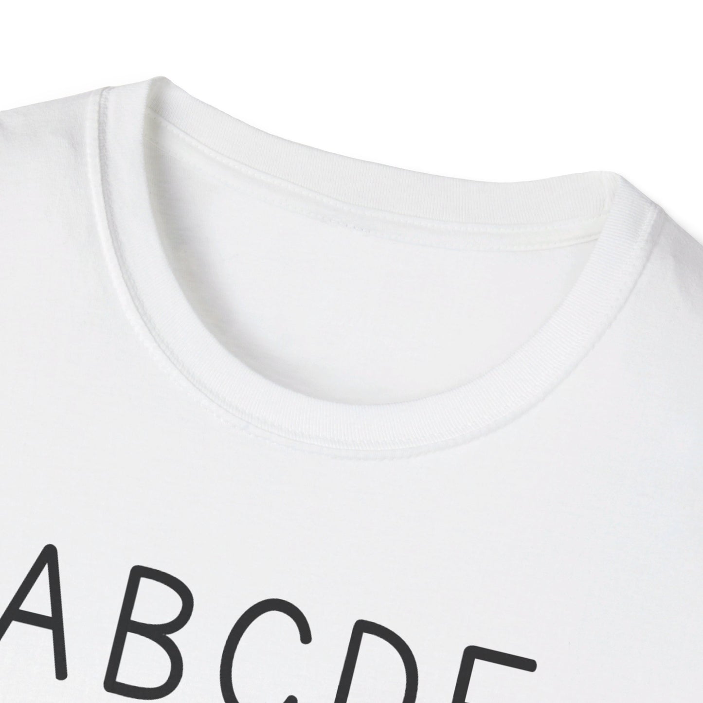ABCD elemeno - Unisex Softstyle T-Shirt