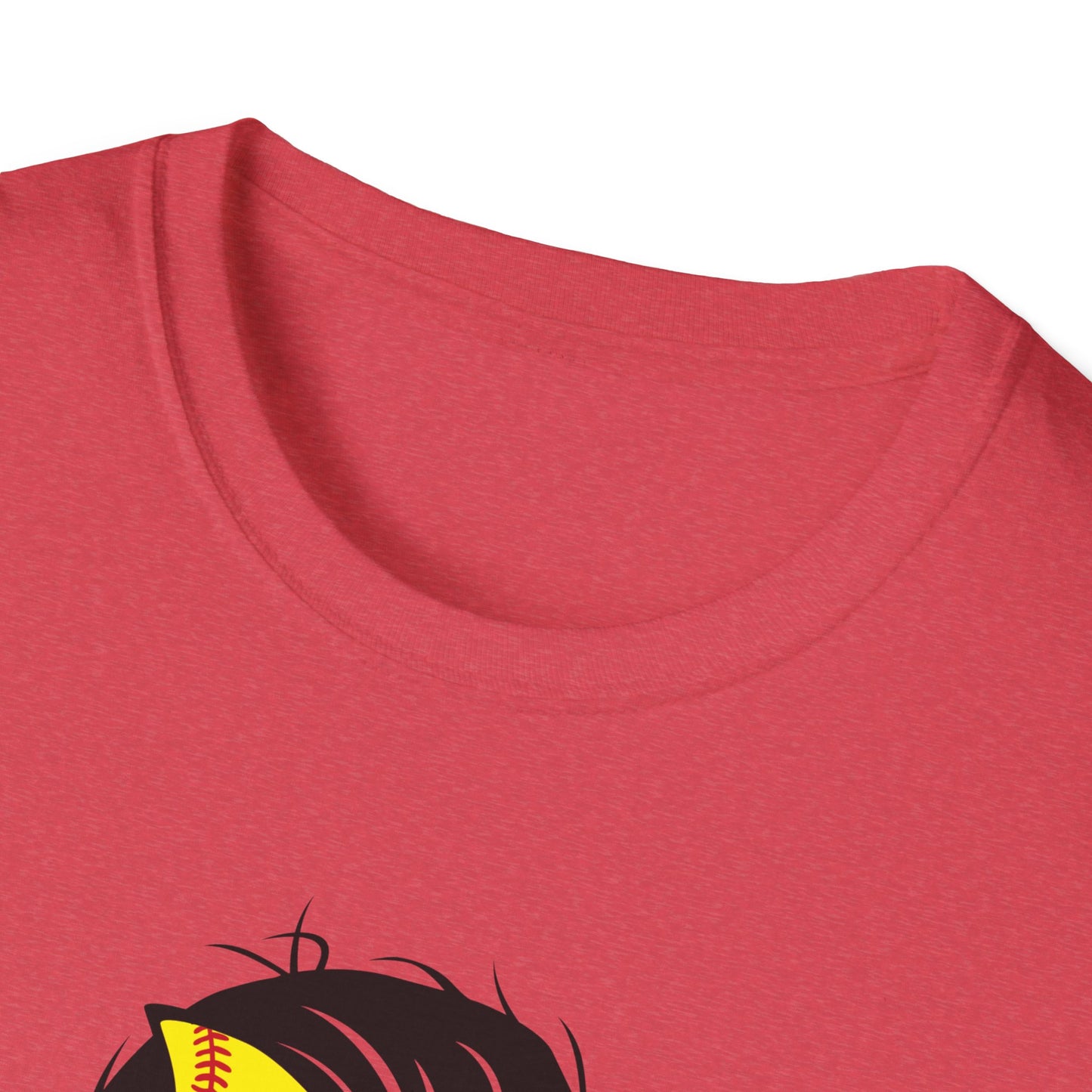 Softball Mom - Unisex Softstyle T-Shirt