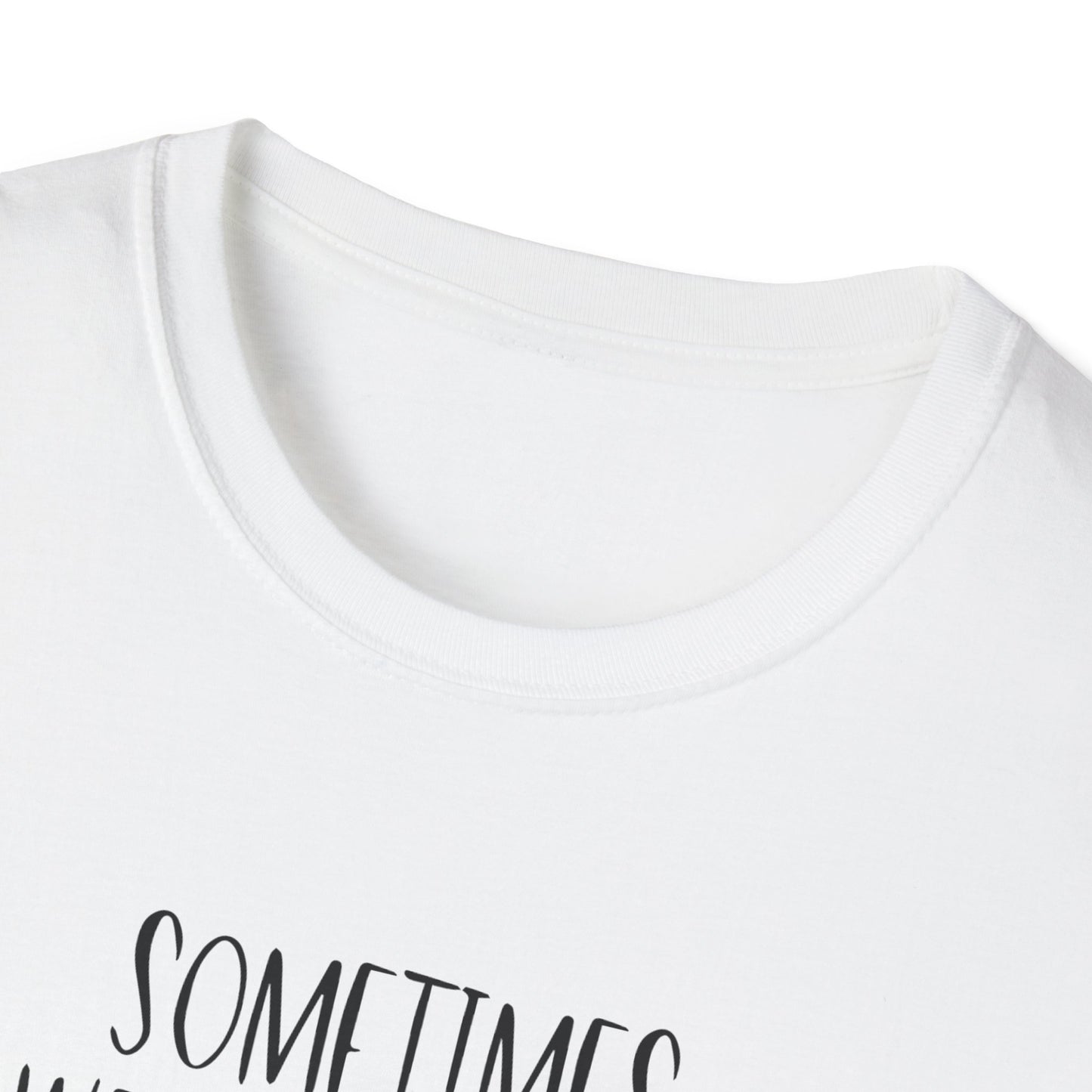 Funny Plant Lover Unisex T-Shirt - sometimes i wet my plants