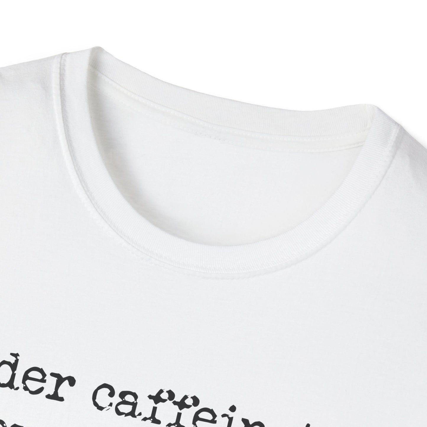 Overstimulated & Undercaffeinated - Unisex Softstyle T-Shirt