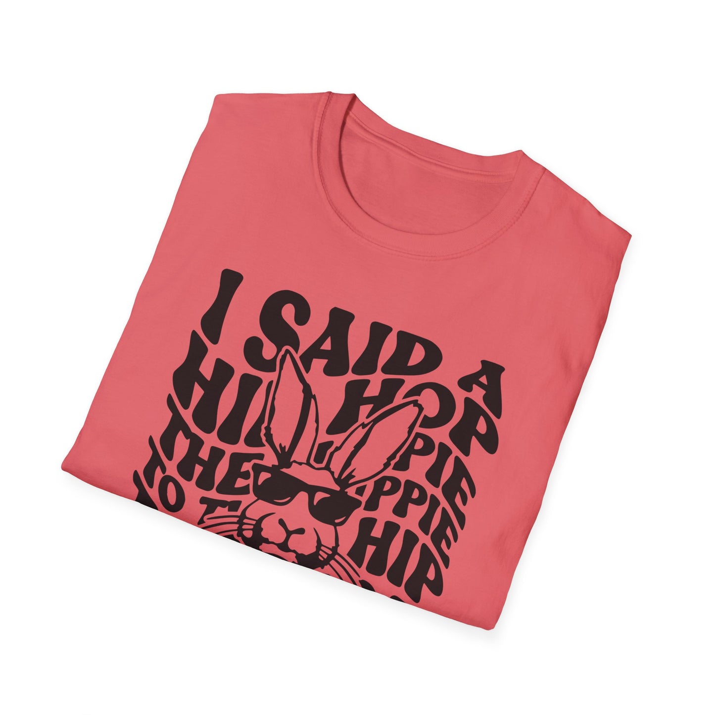 Hippie Hop - Unisex Softstyle T-Shirt