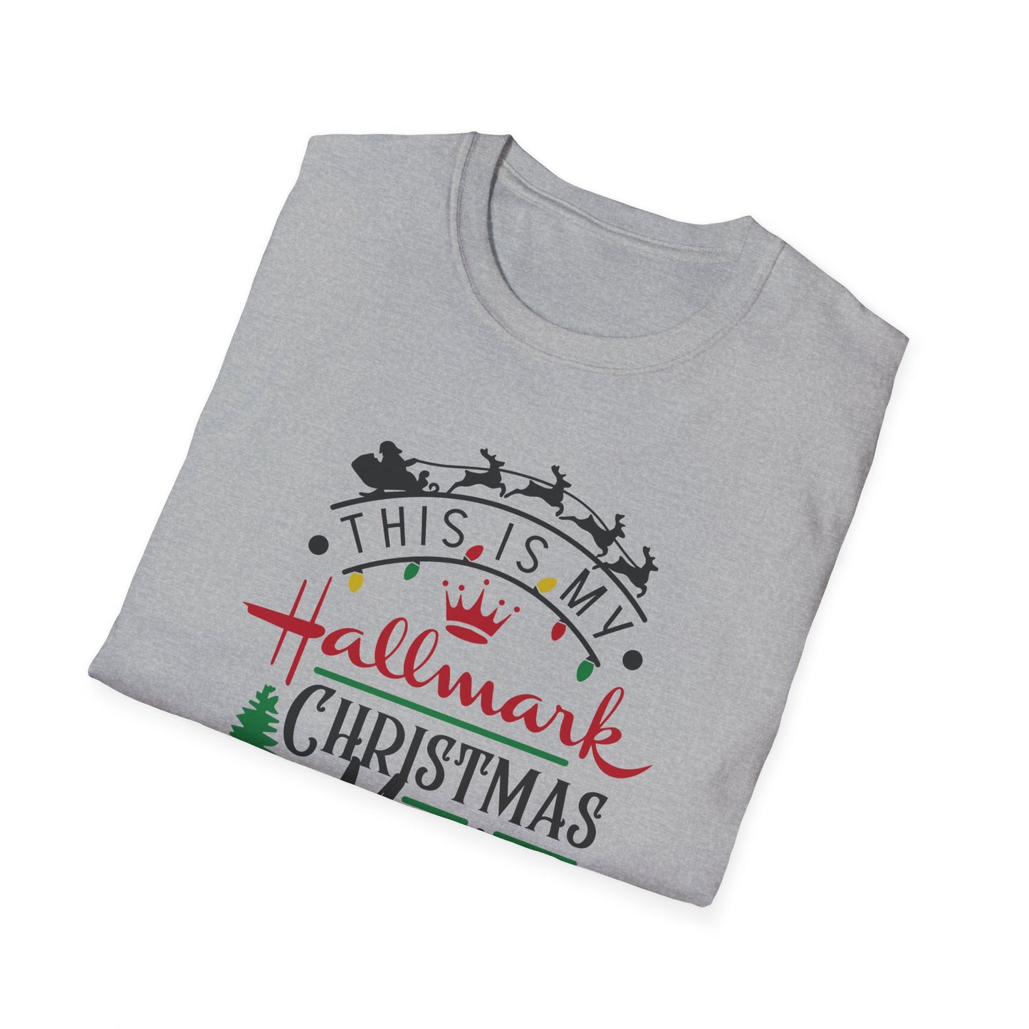 Hallmark Christmas Shirt - Unisex Softstyle T-Shirt